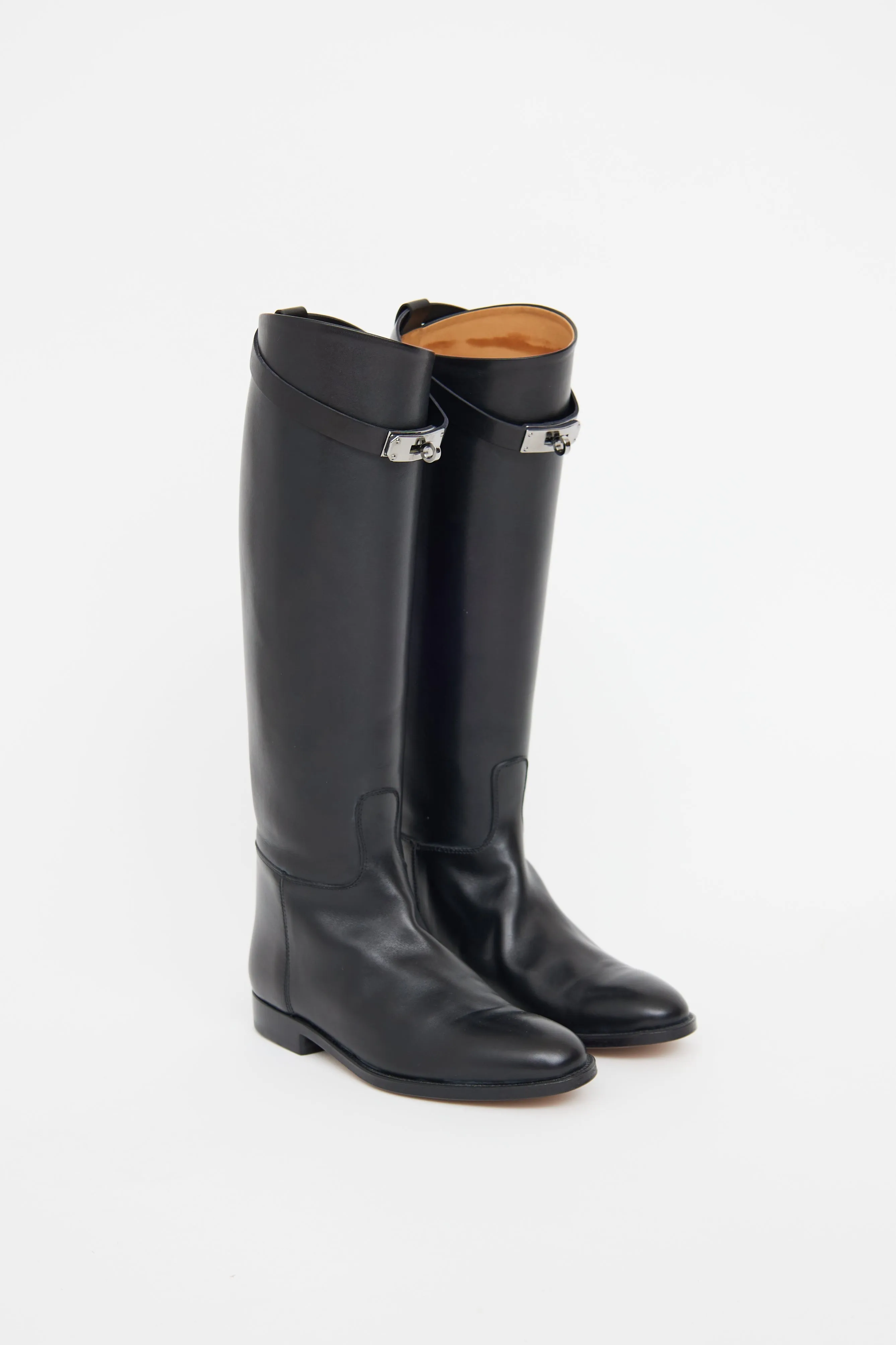 Leather Kelly Jumping Boot sold by VSP Consignment product image thumbnail 2