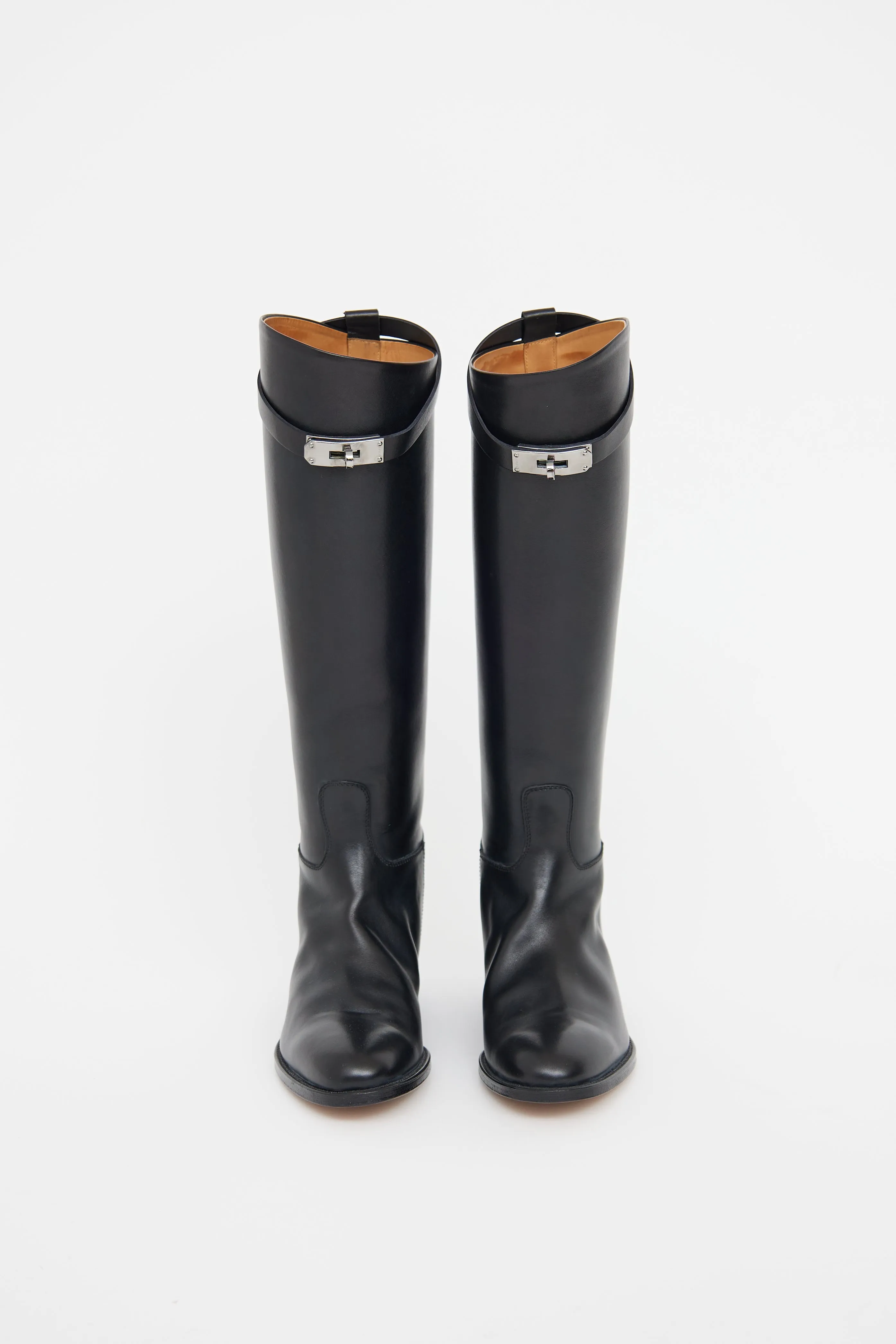 Leather Kelly Jumping Boot sold by VSP Consignment product image thumbnail 3