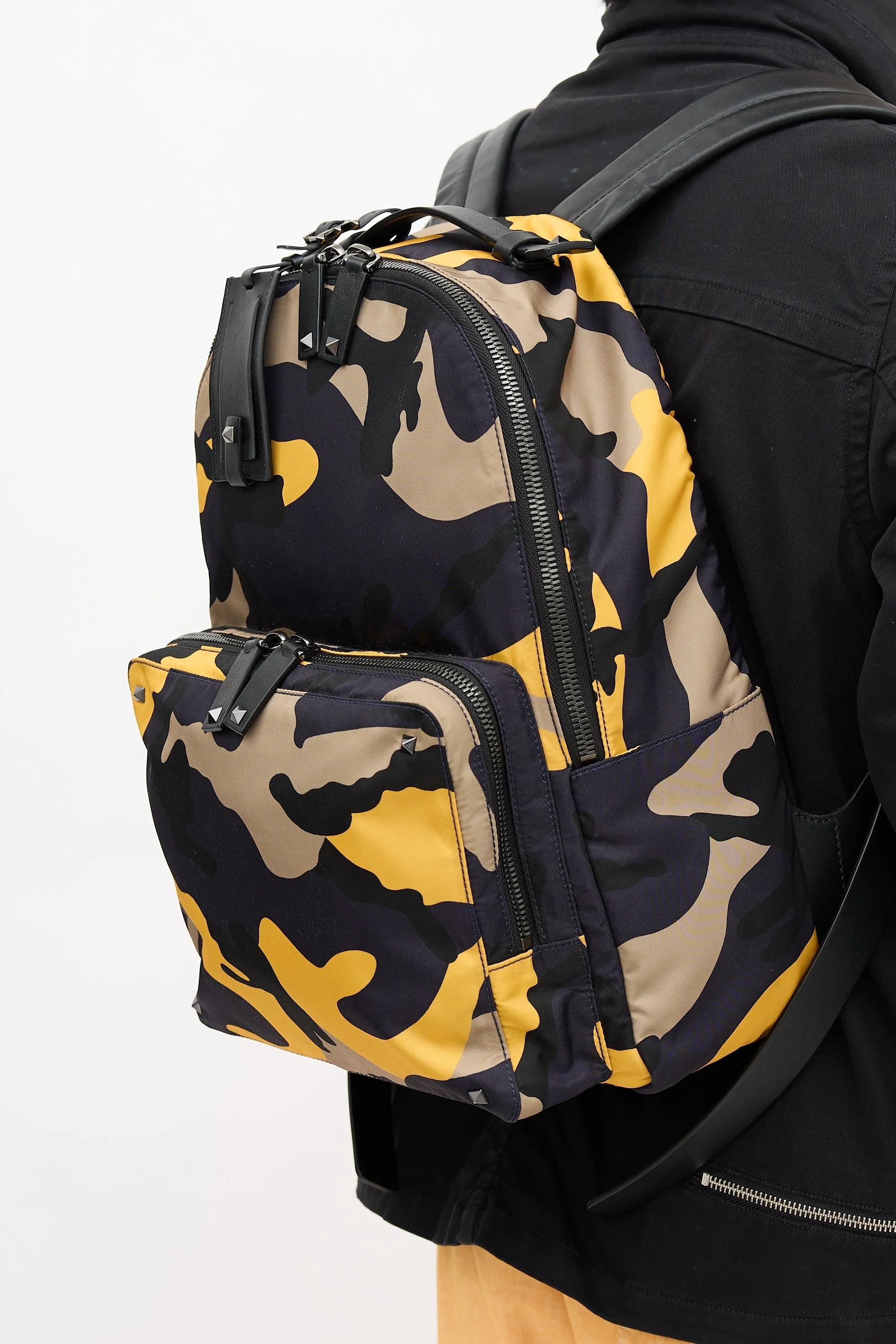 Camo Rockstud Backpack sold by VSP Consignment product image thumbnail 5