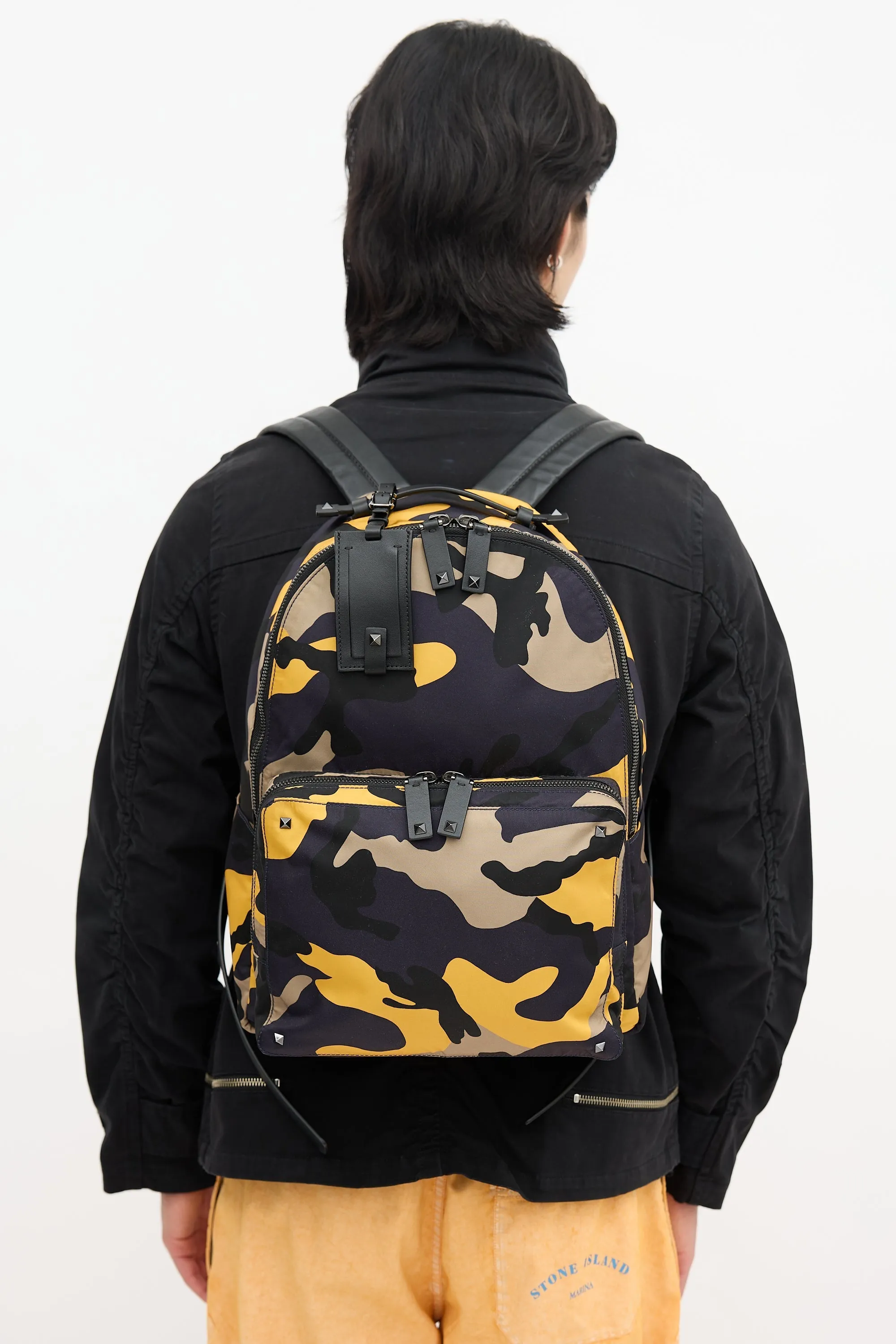 Camo Rockstud Backpack sold by VSP Consignment product image thumbnail 2