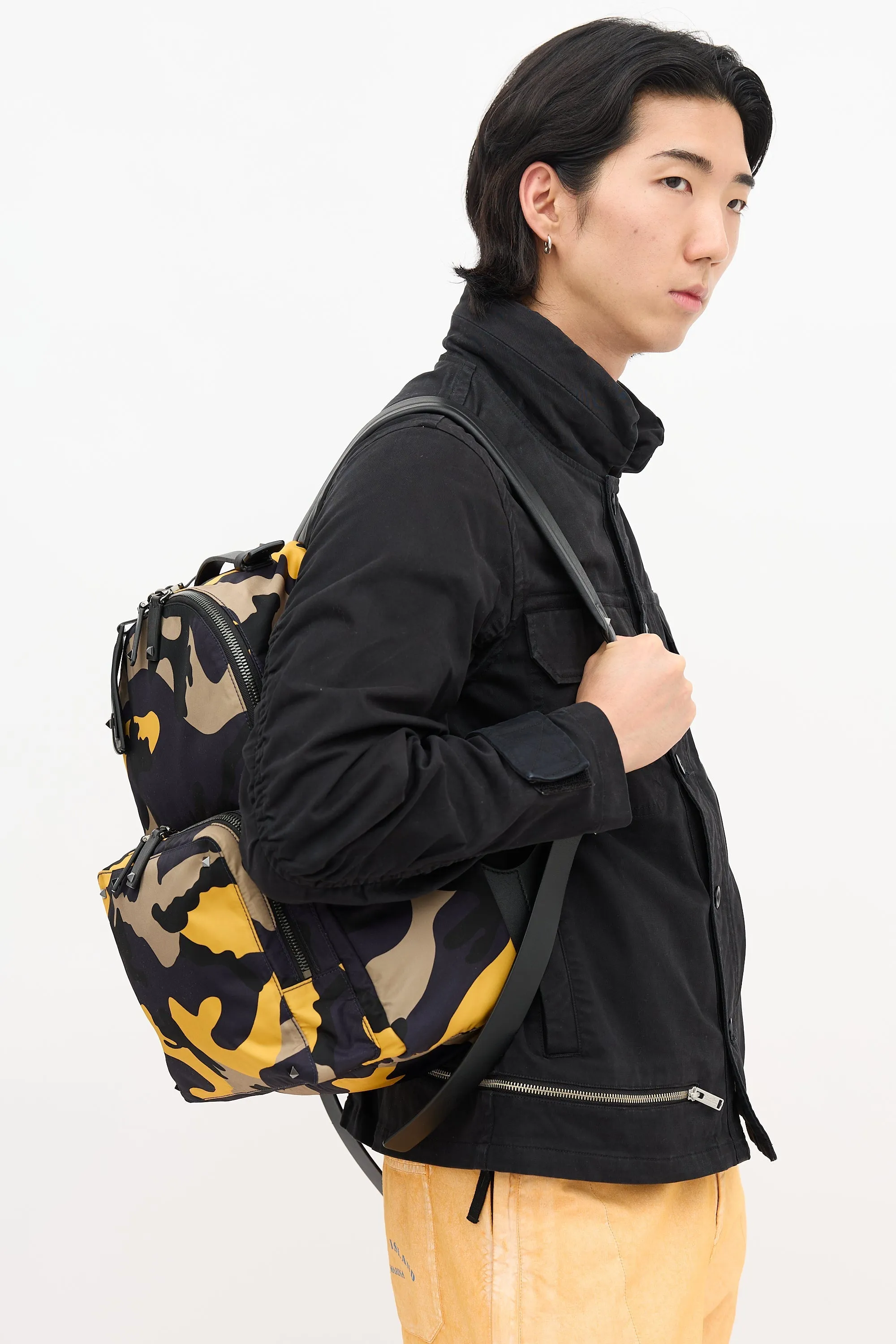 Camo Rockstud Backpack sold by VSP Consignment product image thumbnail 4