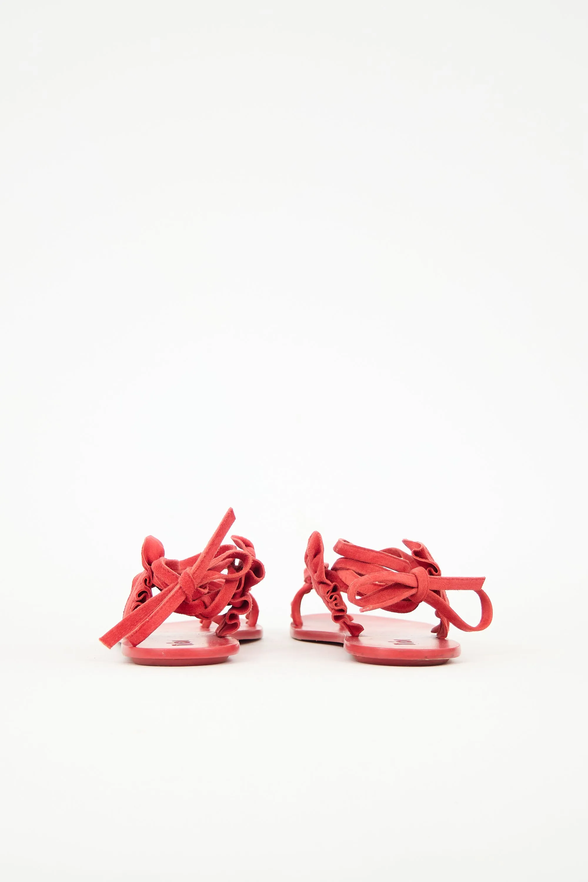 Suede Amari Lace Up Sandal sold by VSP Consignment product image thumbnail 4