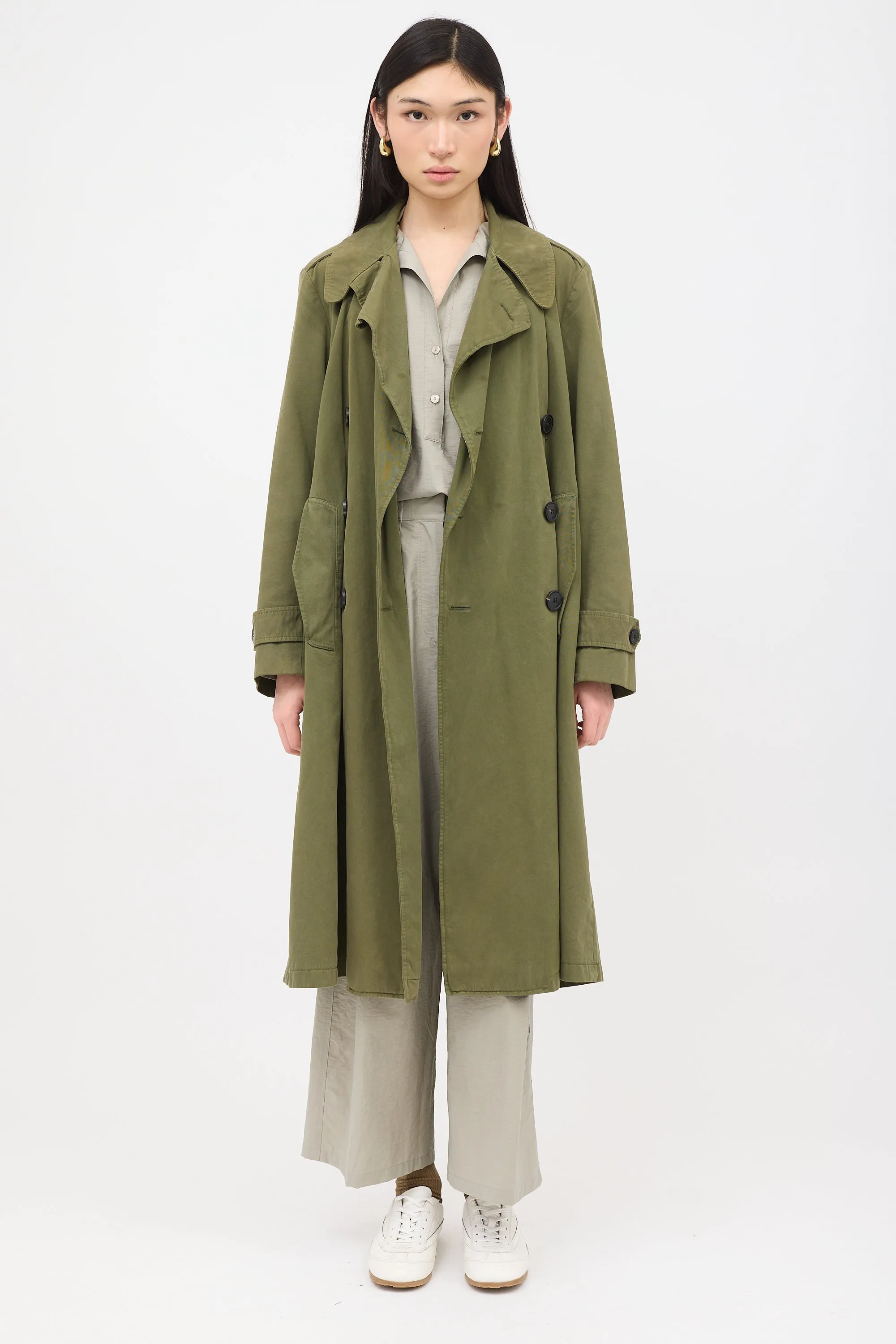 Belted Trench Coat sold by VSP Consignment product image thumbnail 2