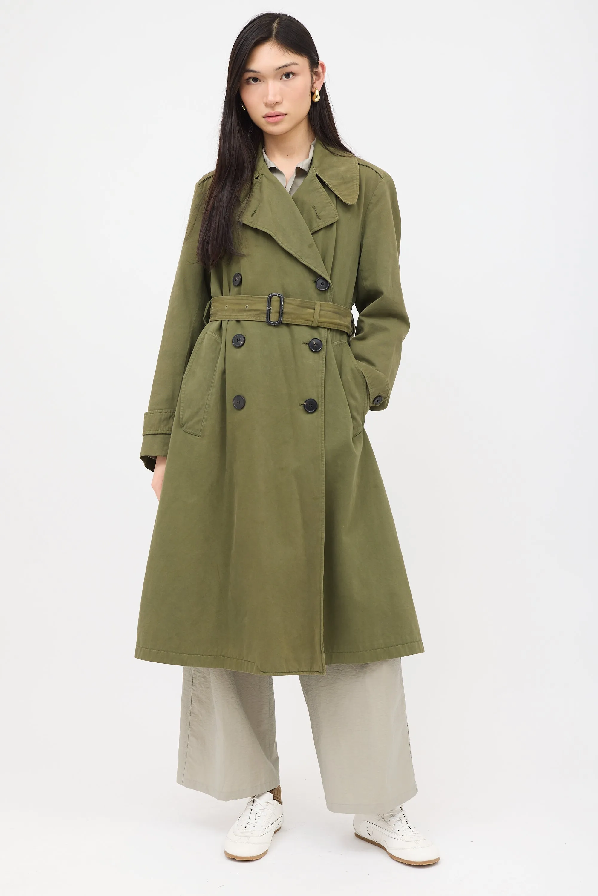 Belted Trench Coat sold by VSP Consignment