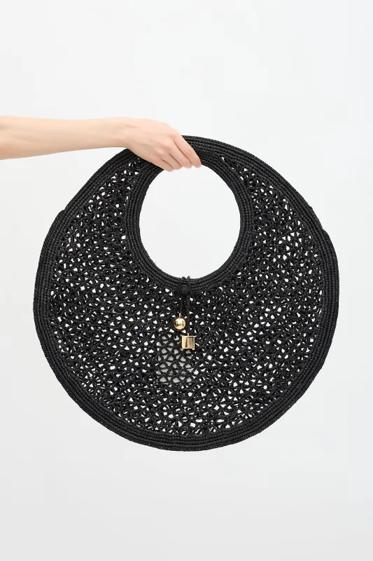 Raffia Le Rond Spiaggia Bag made by Jacquemus