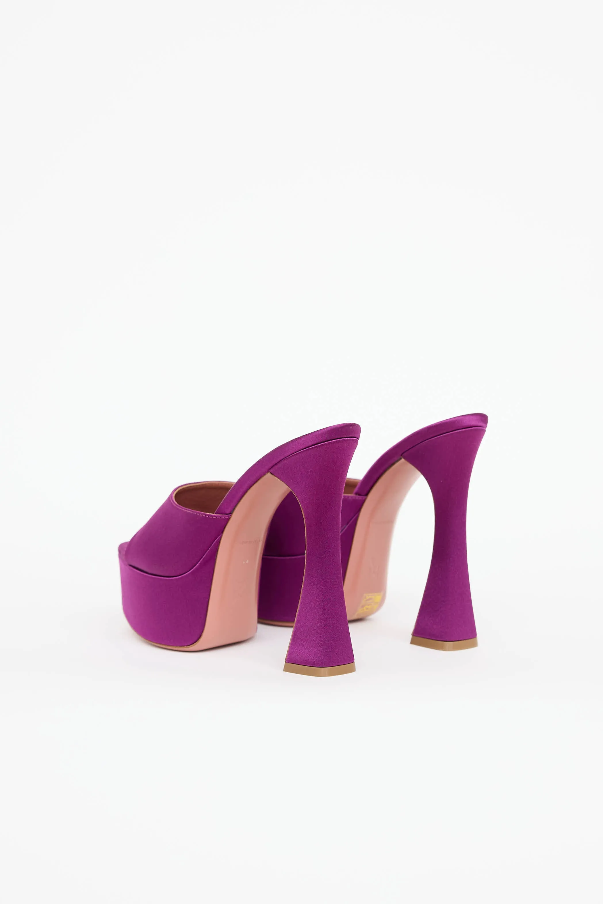 Satin Dalida Sandal sold by VSP Consignment product image thumbnail 4