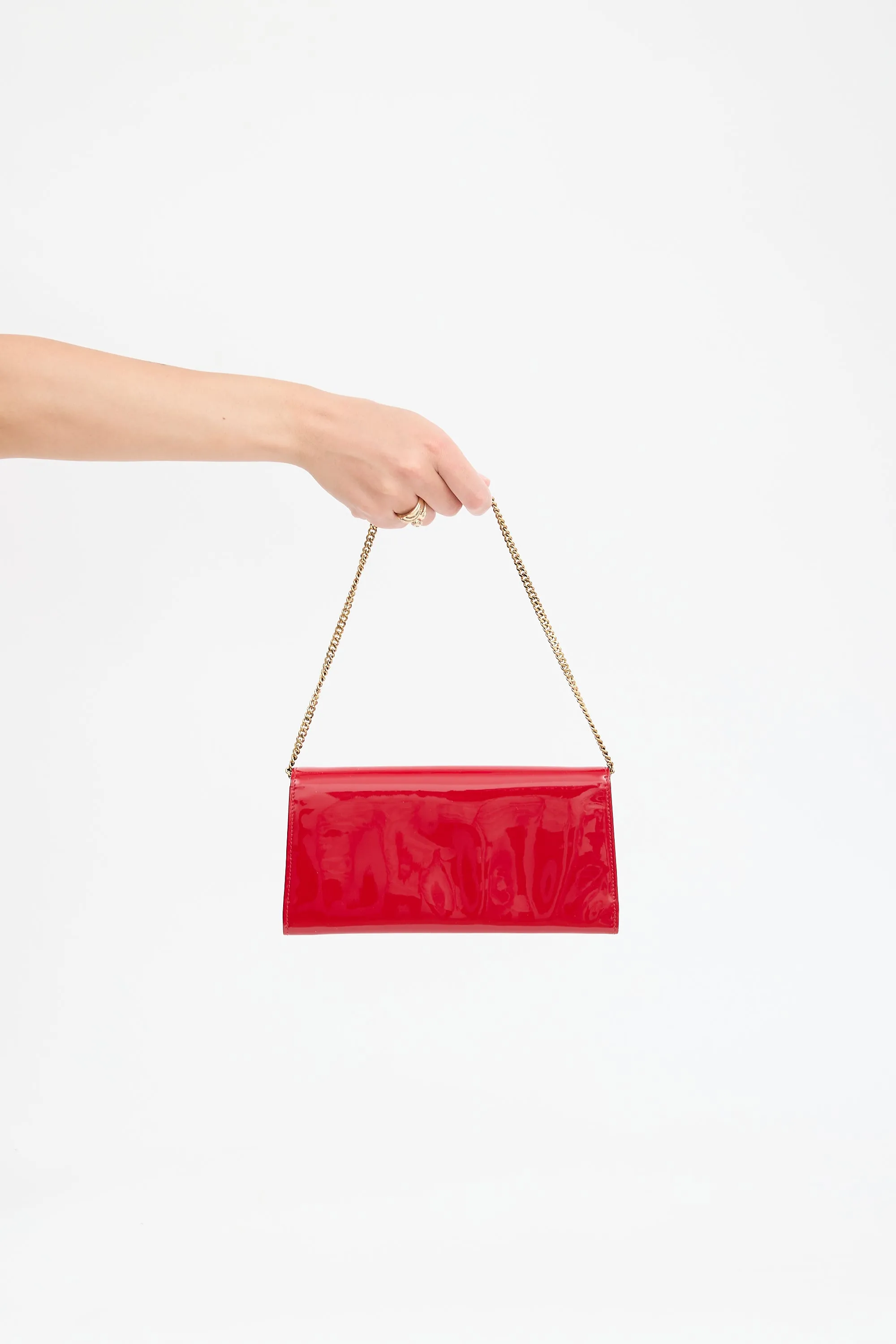 Patent Leather Margot Clutch sold by VSP Consignment product image thumbnail 3