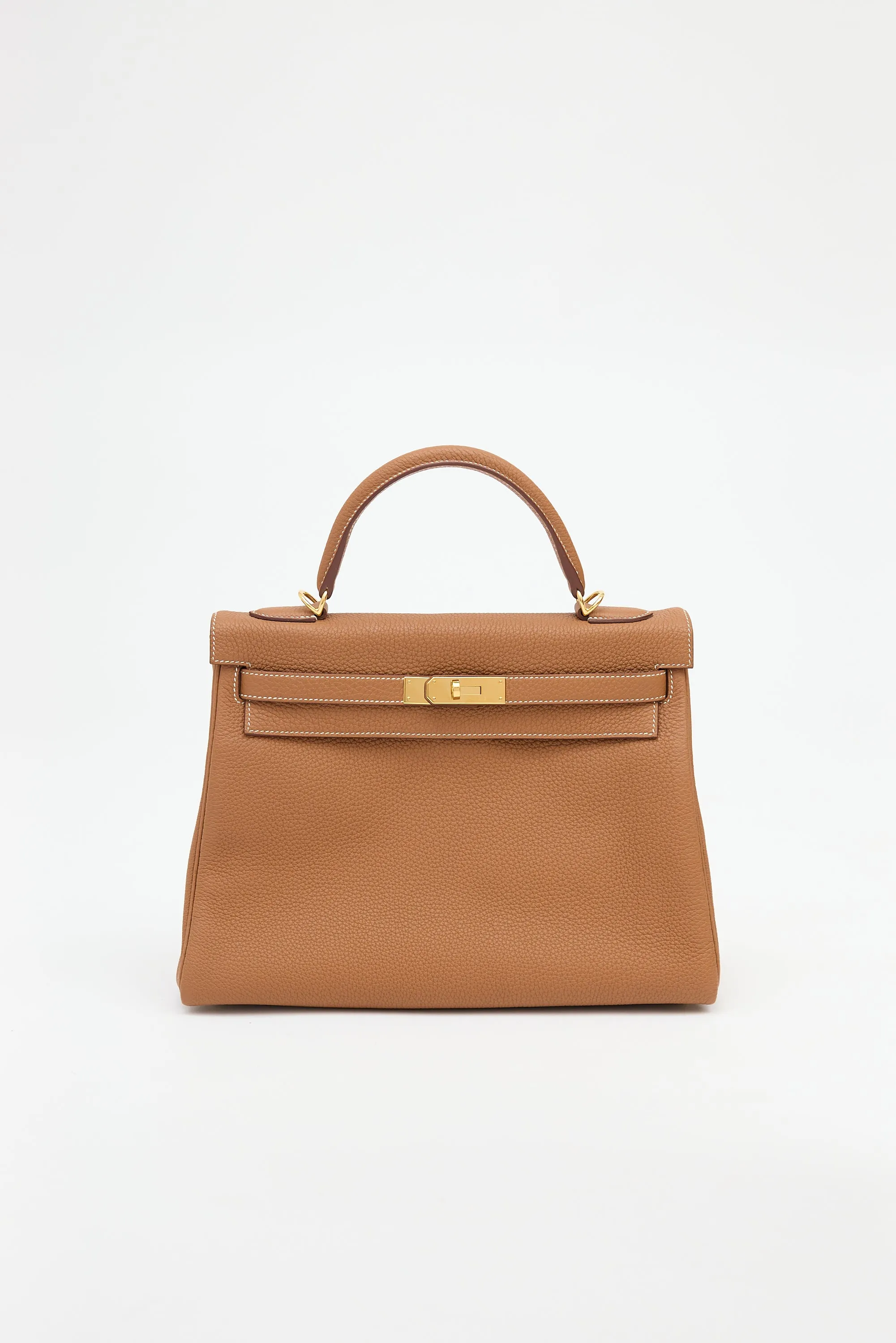 2021 Gold Togo Kelly Retourne 32 Bag sold by VSP Consignment