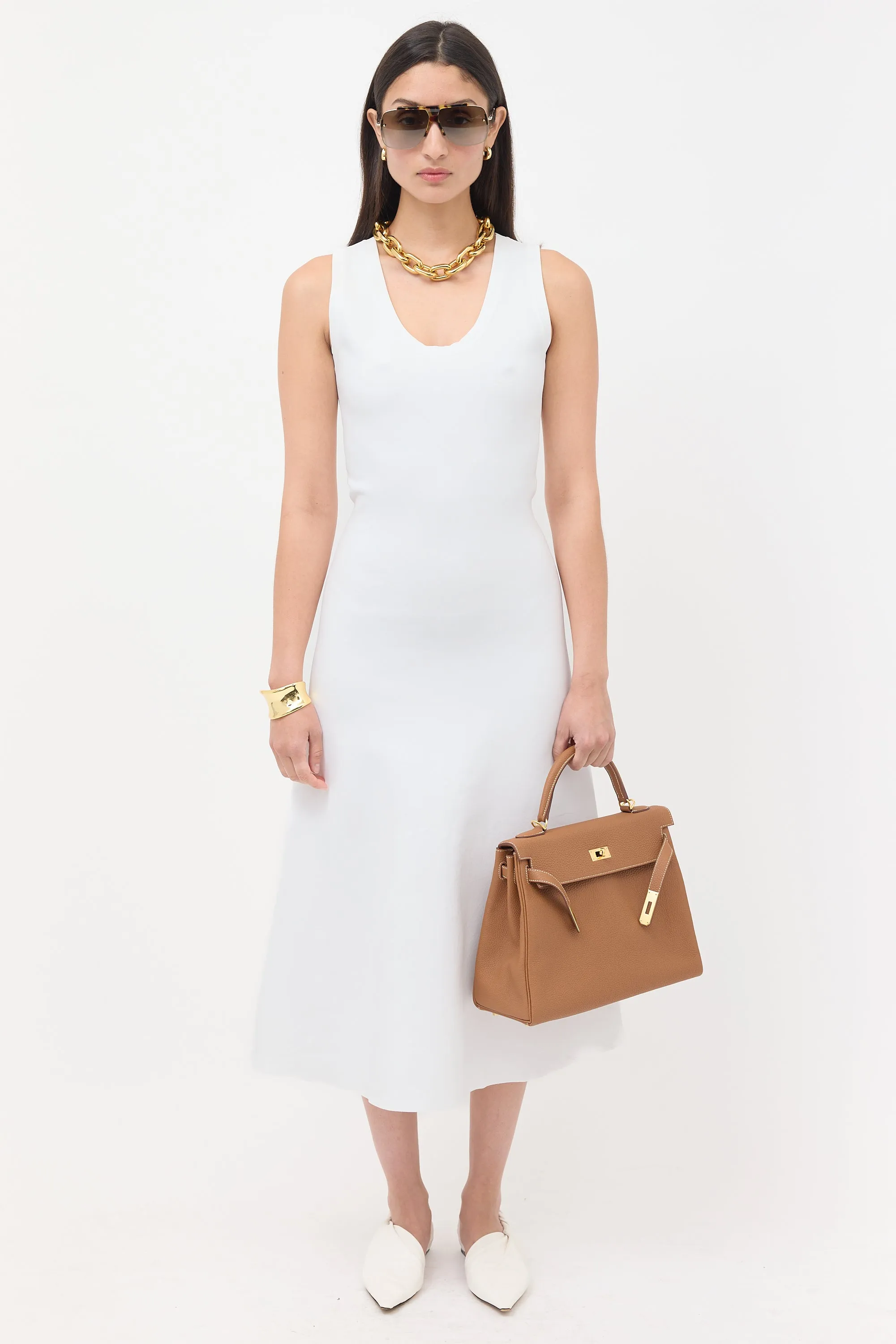 2021 Gold Togo Kelly Retourne 32 Bag sold by VSP Consignment product image thumbnail 5