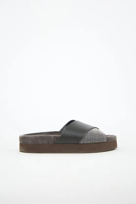 Leather Monili Slide sold by VSP Consignment