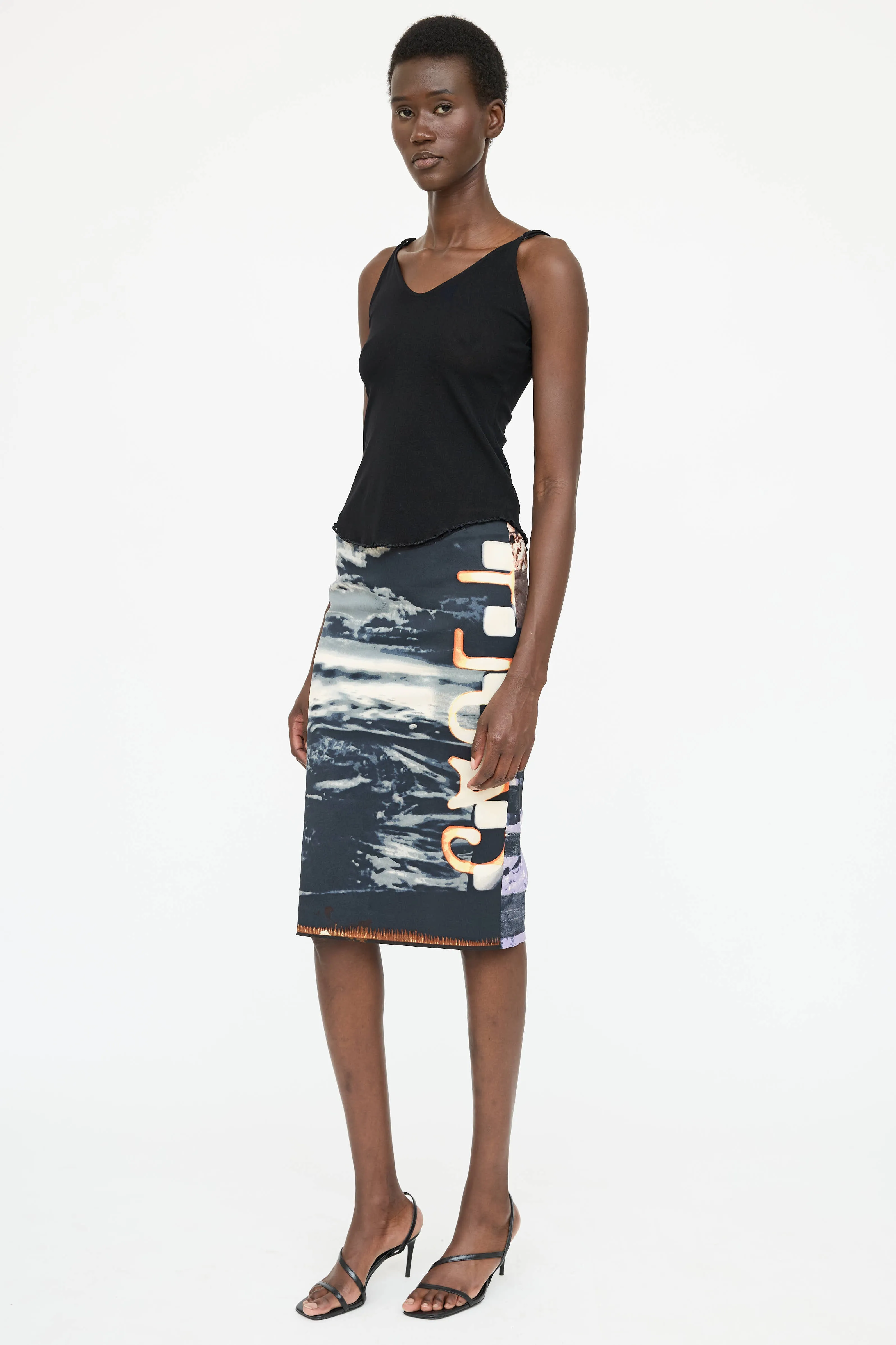 Printed Midi Skirt sold by VSP Consignment product image thumbnail 2
