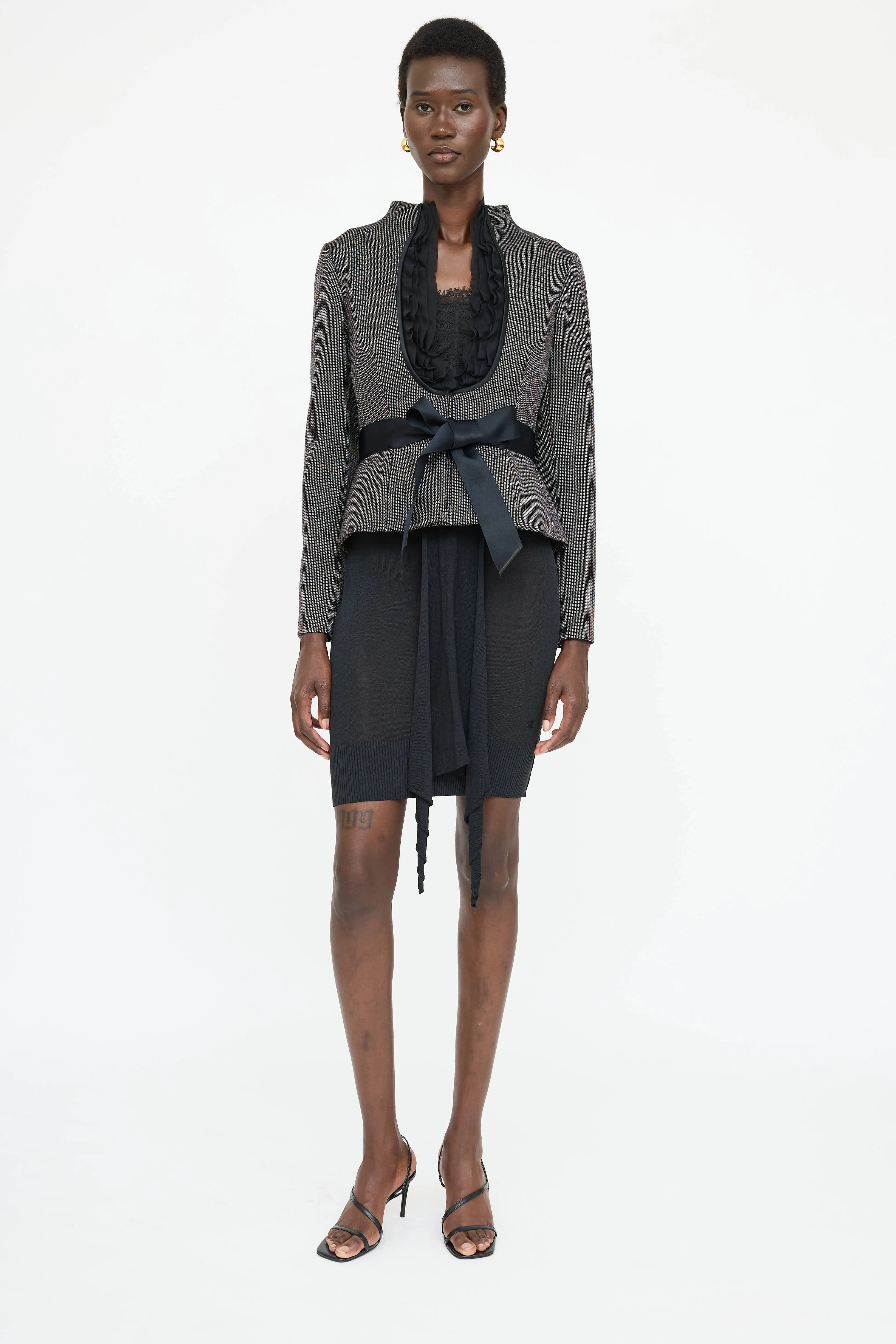 2008 Ruffle Jacket sold by VSP Consignment product image thumbnail 2