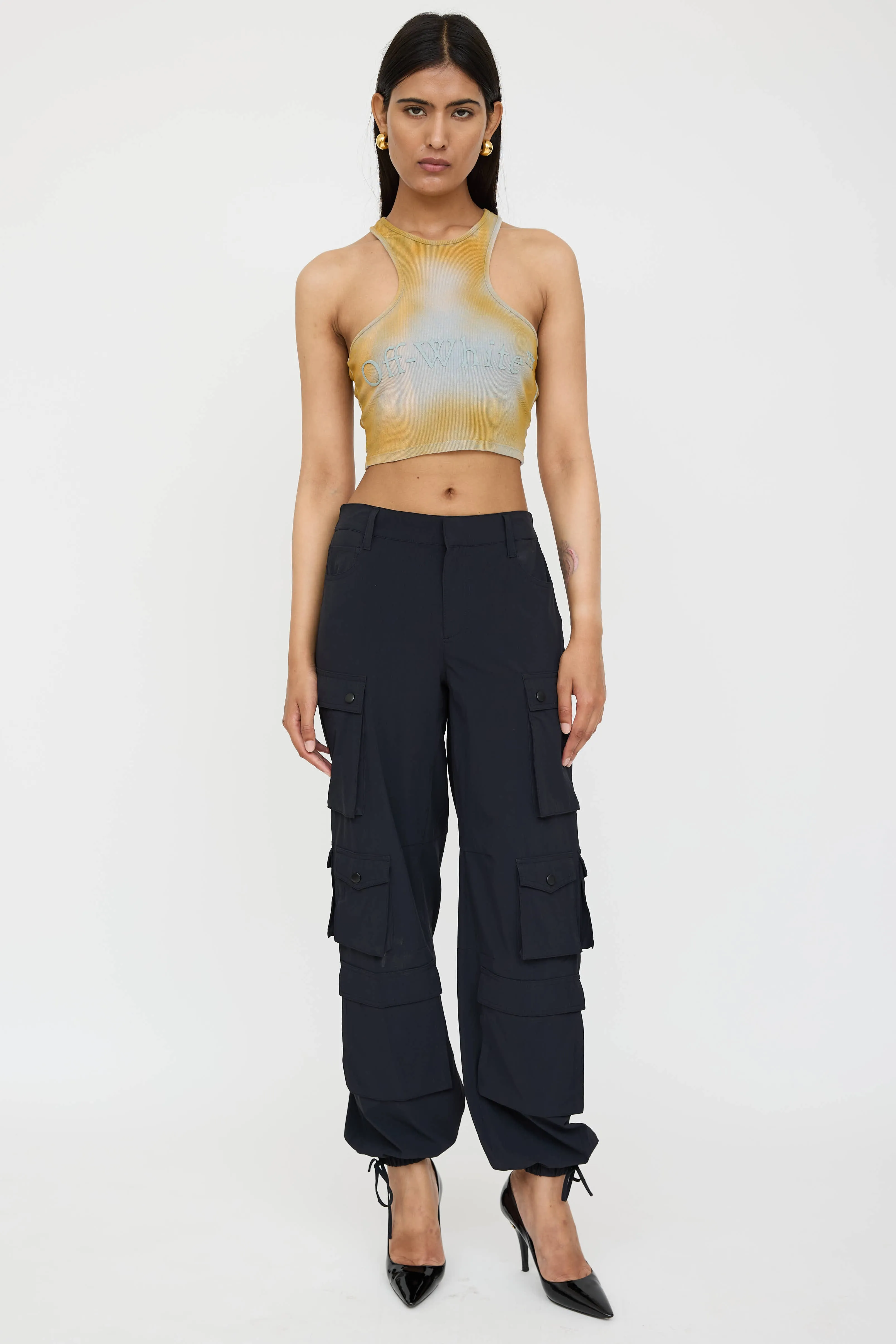 Ribbed Cropped Tank sold by VSP Consignment product image thumbnail 2