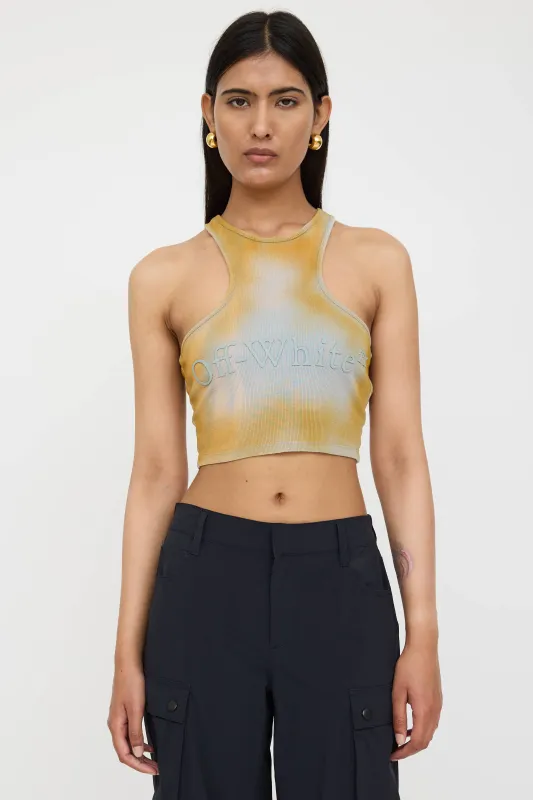Ribbed Cropped Tank made by Off-White