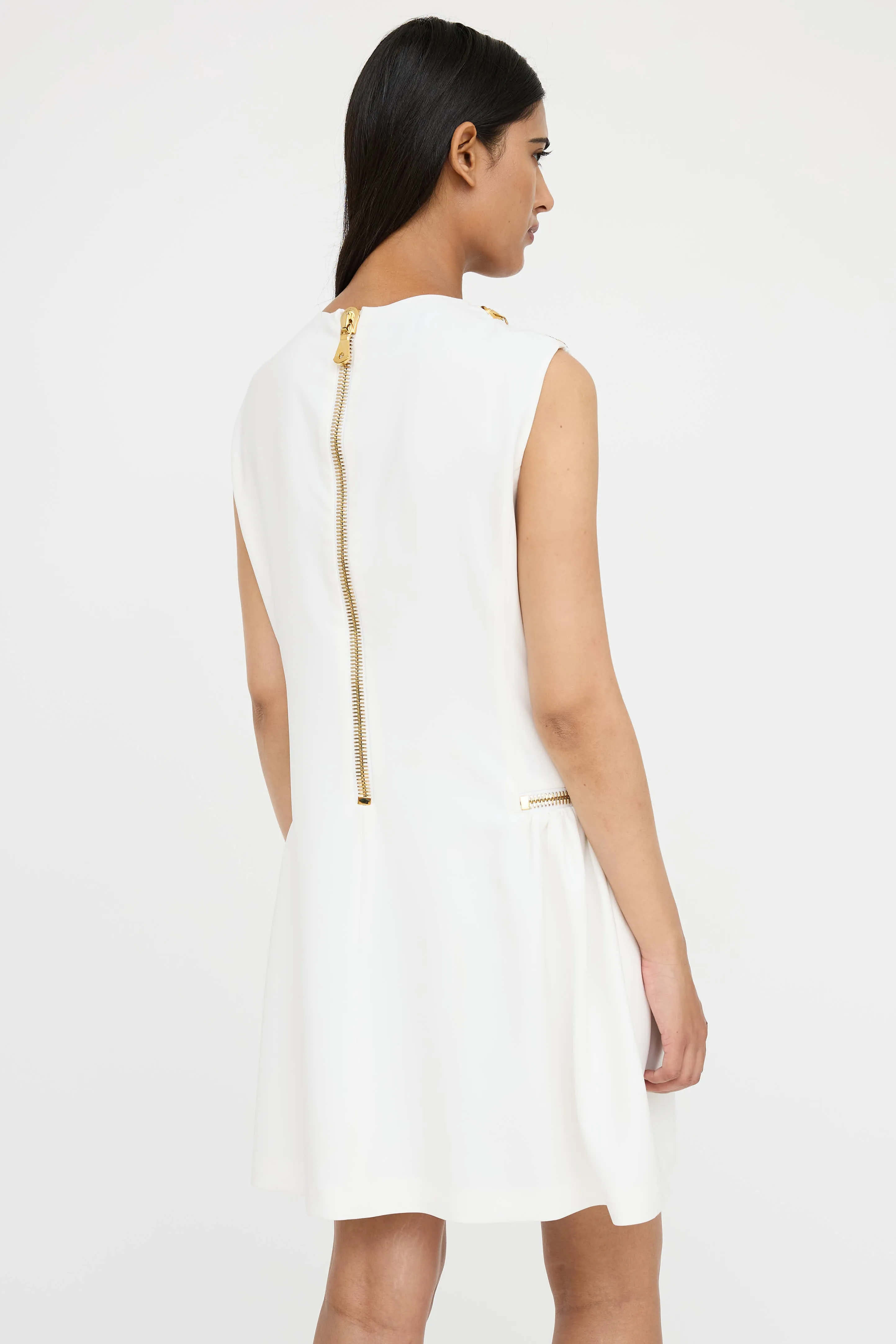 Chainlink Sleeveless Dress sold by VSP Consignment product image thumbnail 4