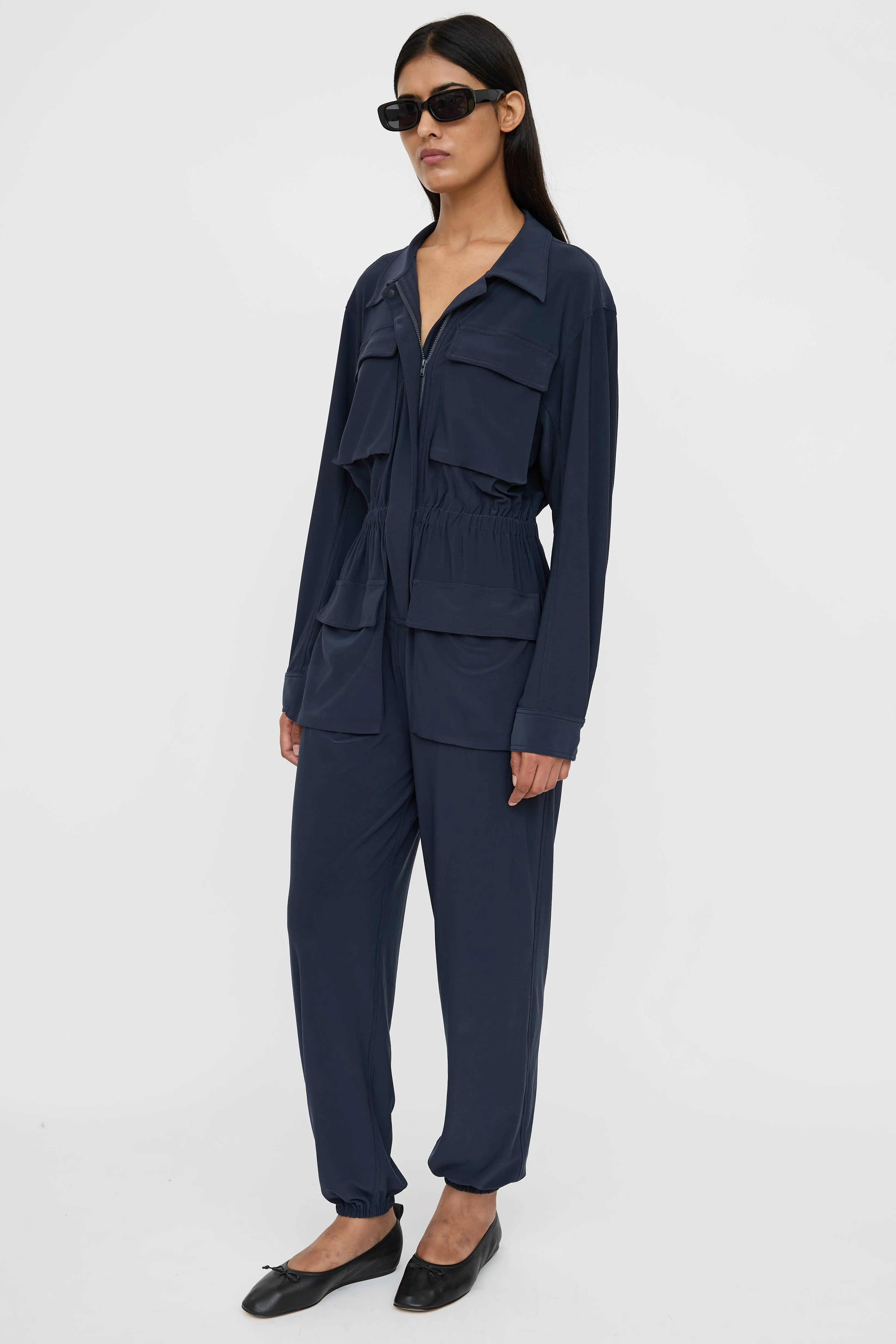 Cinched Cargo Jumpsuit sold by VSP Consignment product image thumbnail 3