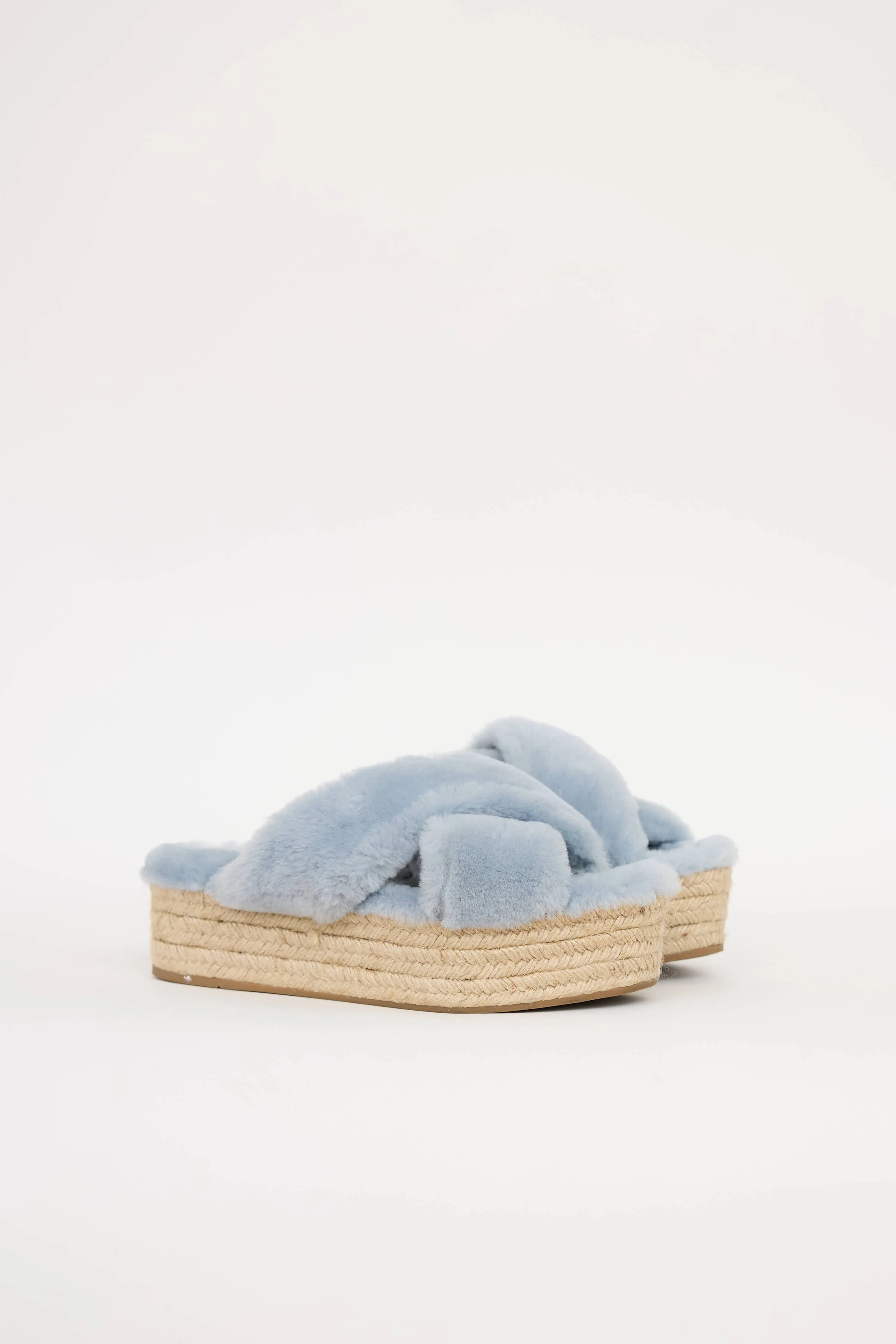Fuzzy Espadrille Sandal sold by VSP Consignment product image thumbnail 3
