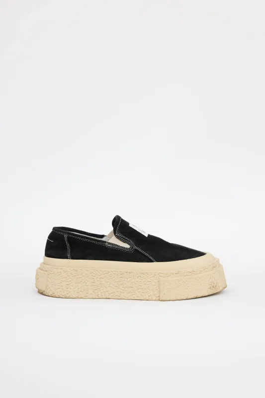 Suede Platform Sneaker sold by VSP Consignment