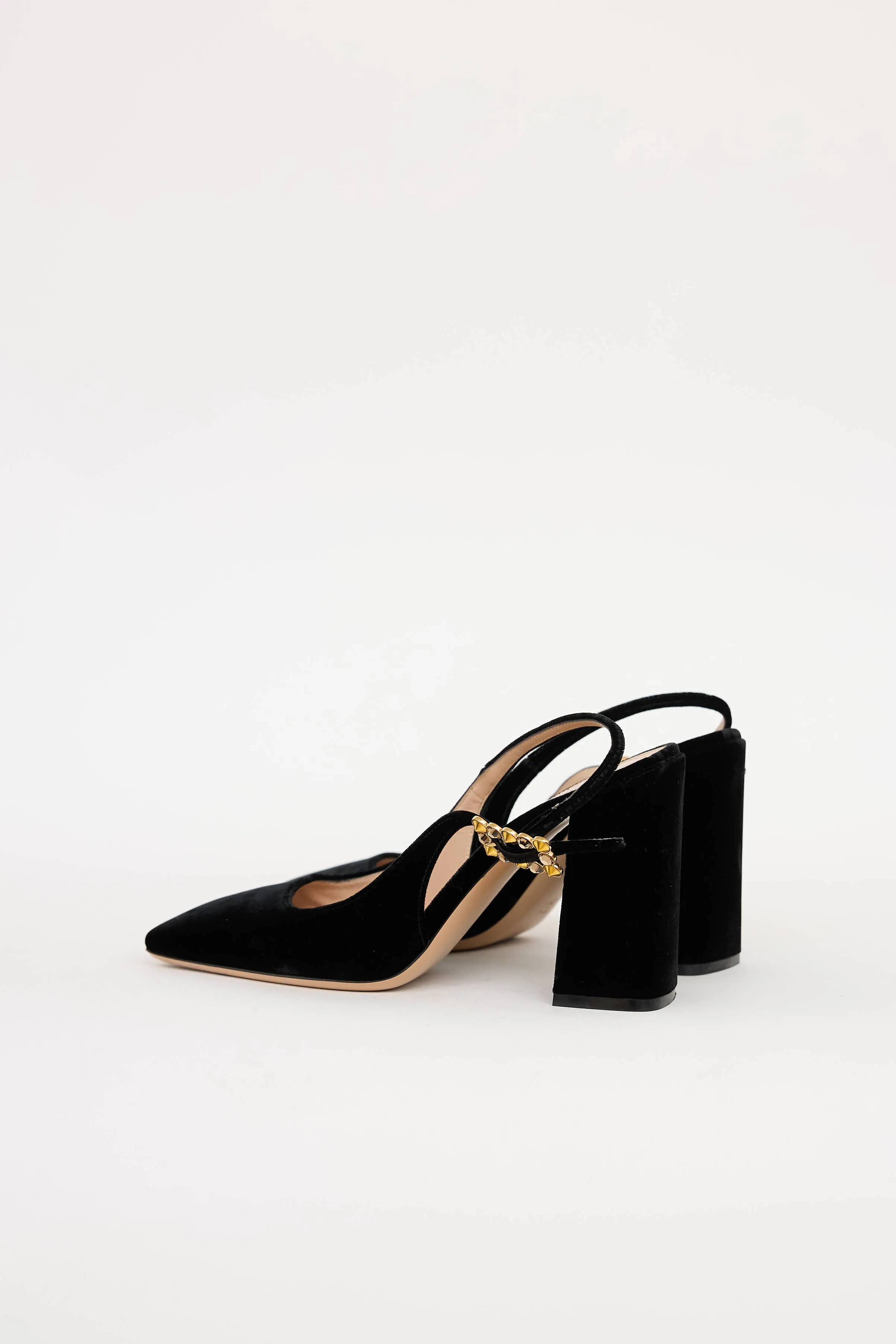 Velvet Wondy Slingback Heel sold by VSP Consignment product image thumbnail 4