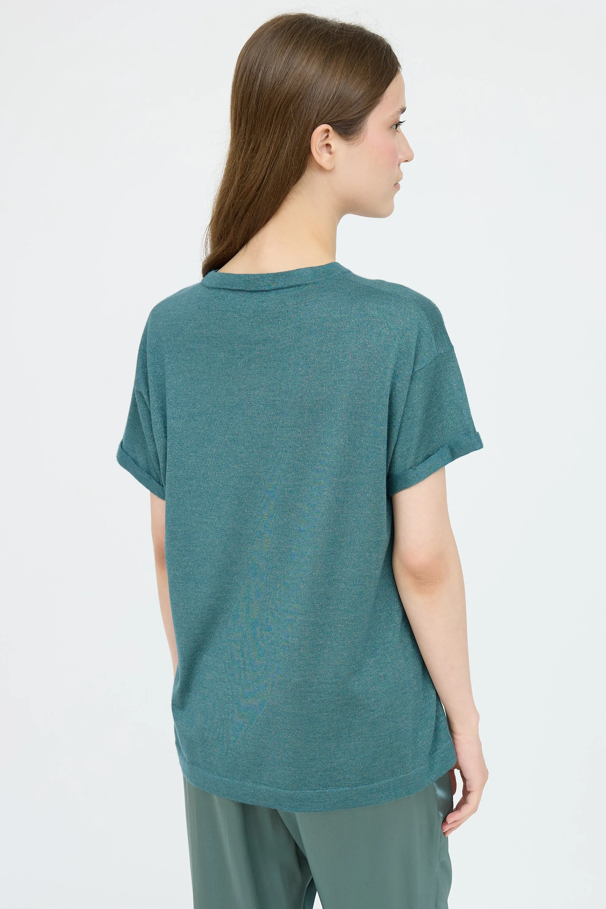 Cashmere Sparkly T-Shirt sold by VSP Consignment product image thumbnail 4