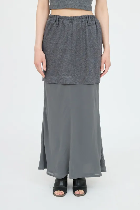 Layered Midi Skirt sold by VSP Consignment