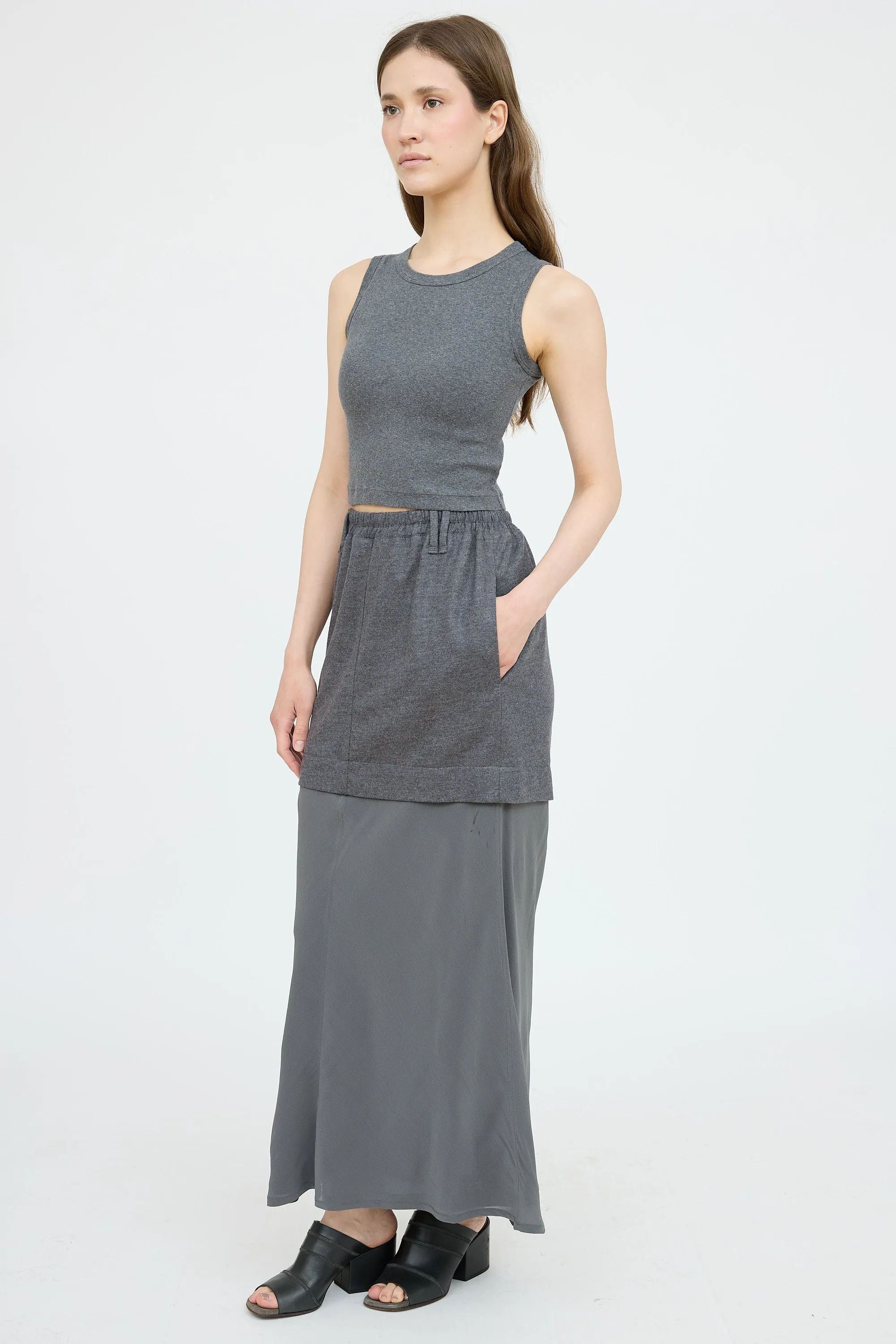 Layered Midi Skirt sold by VSP Consignment product image thumbnail 2