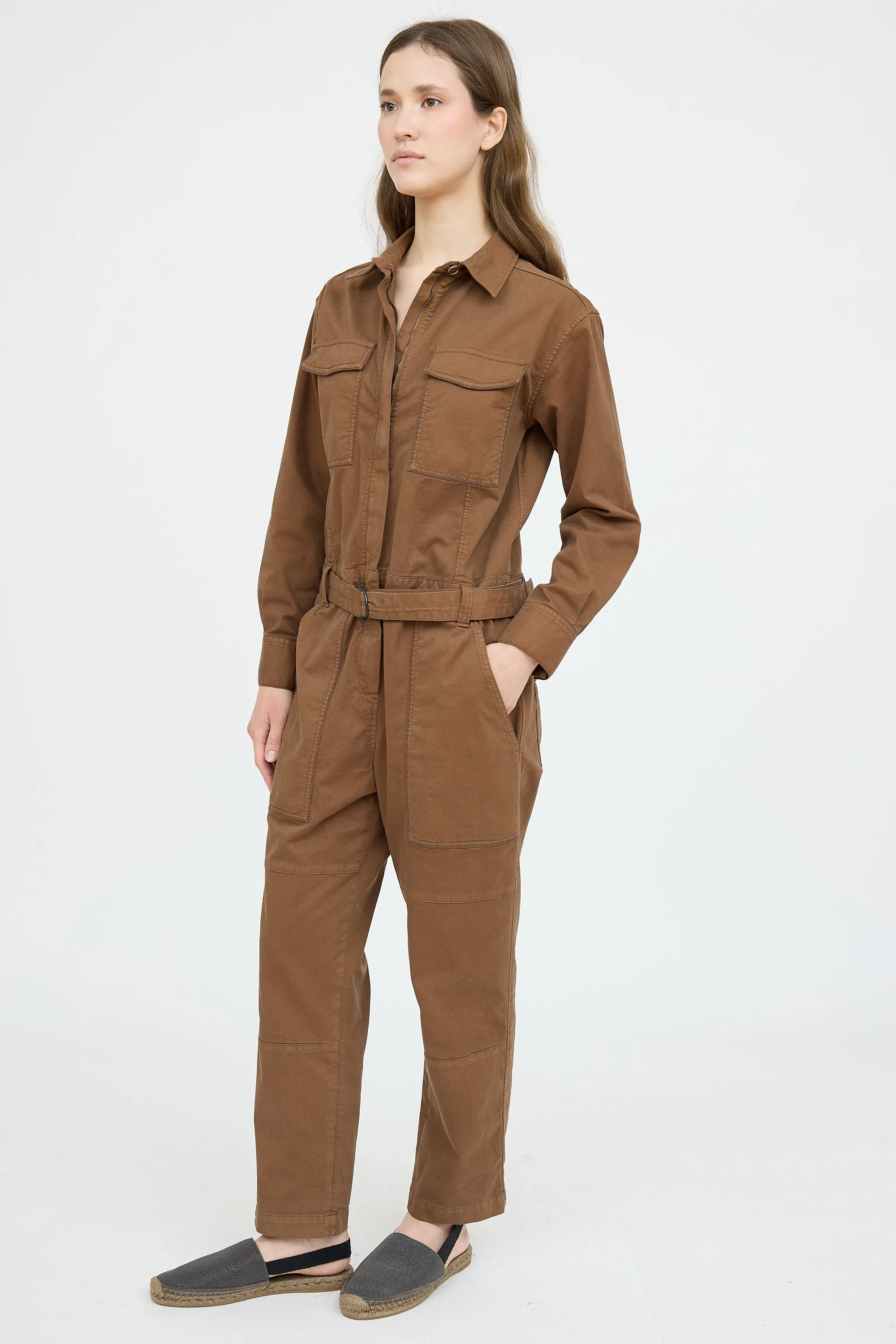 Monili Zip Up Jumpsuit sold by VSP Consignment product image thumbnail 3