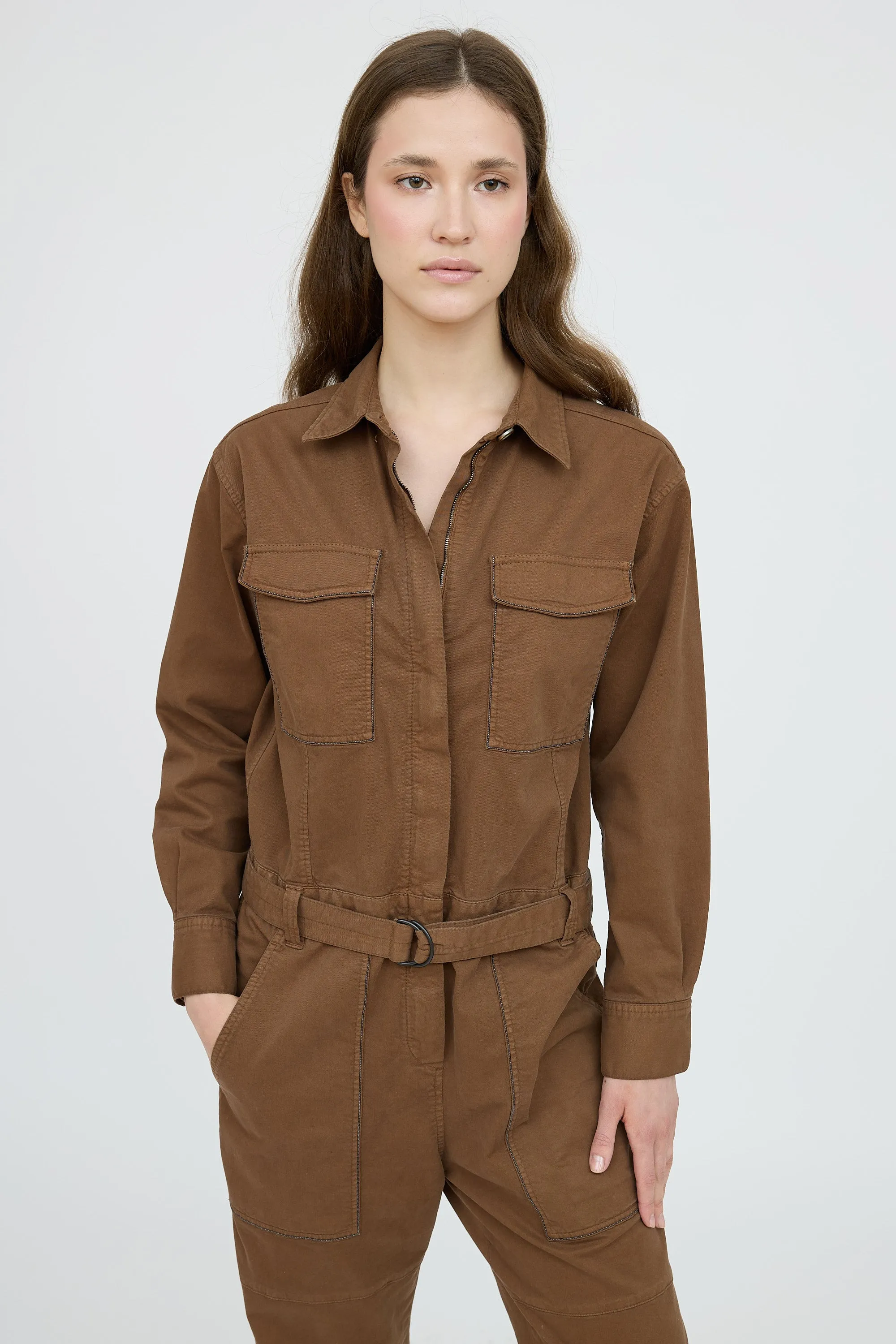 Monili Zip Up Jumpsuit sold by VSP Consignment product image thumbnail 2