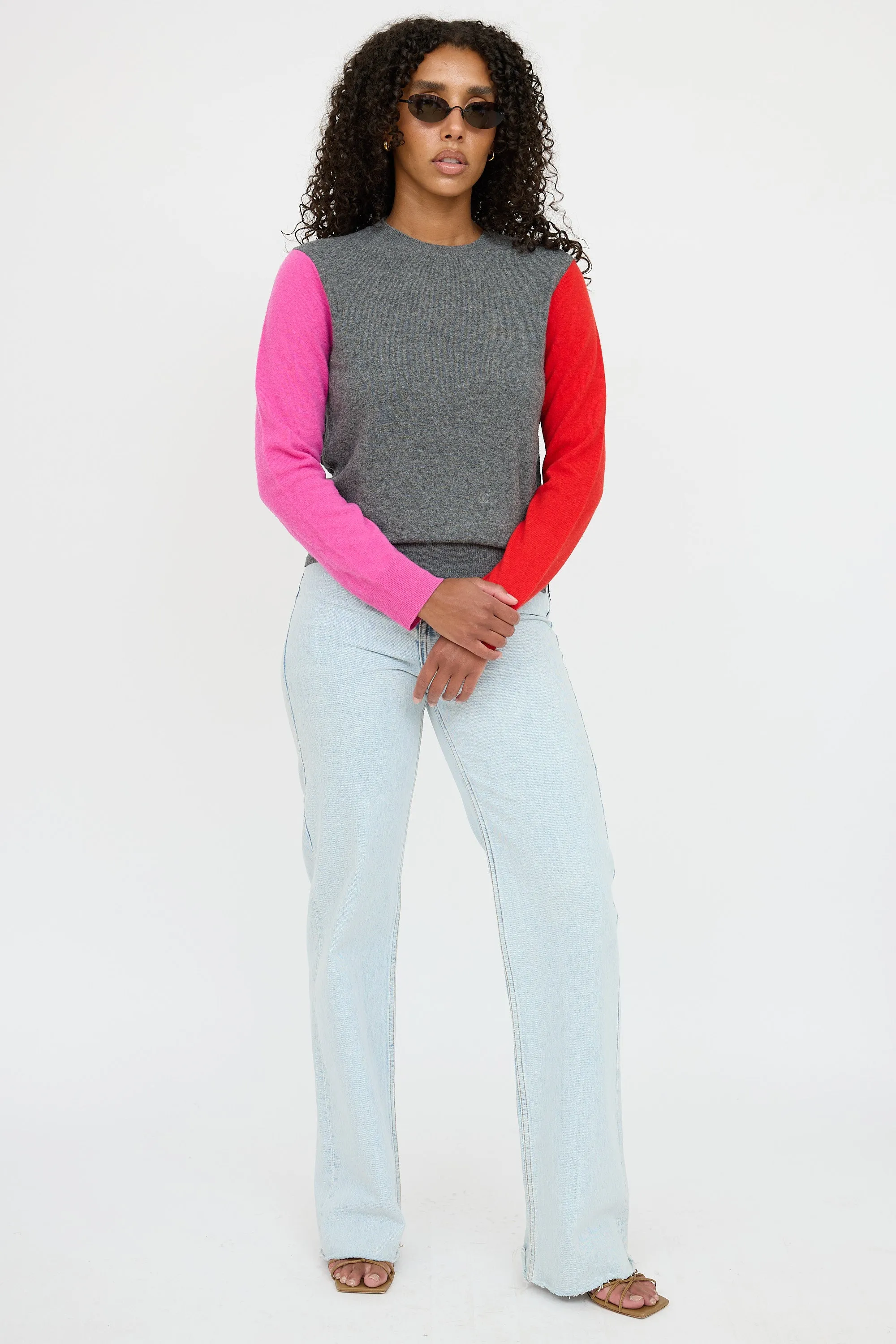 Knit Colorblock Sweater sold by VSP Consignment product image thumbnail 2