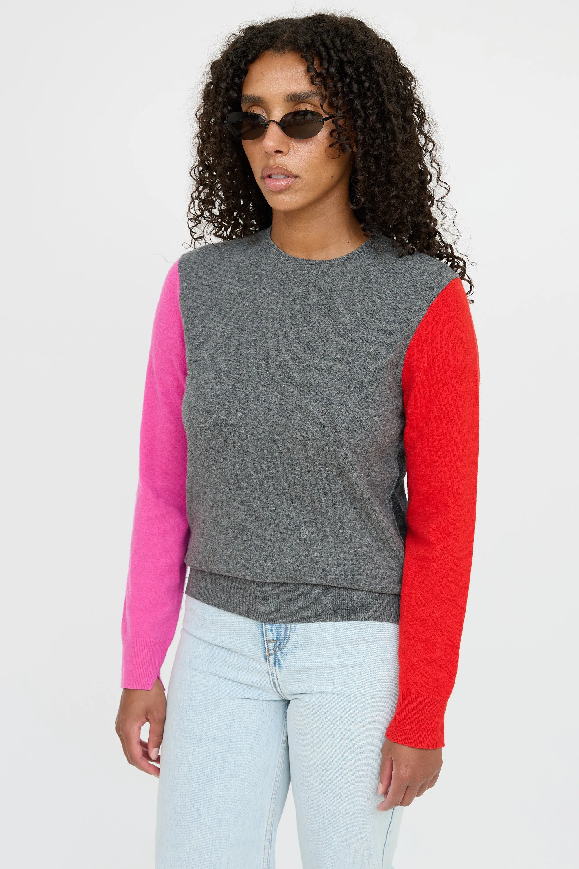 Knit Colorblock Sweater sold by VSP Consignment product image thumbnail 3