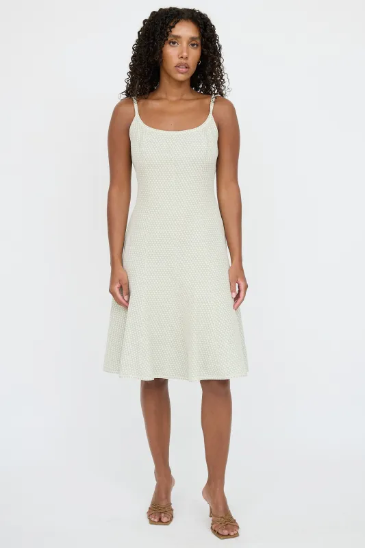 Polka Dot Sleeveless Dress sold by VSP Consignment