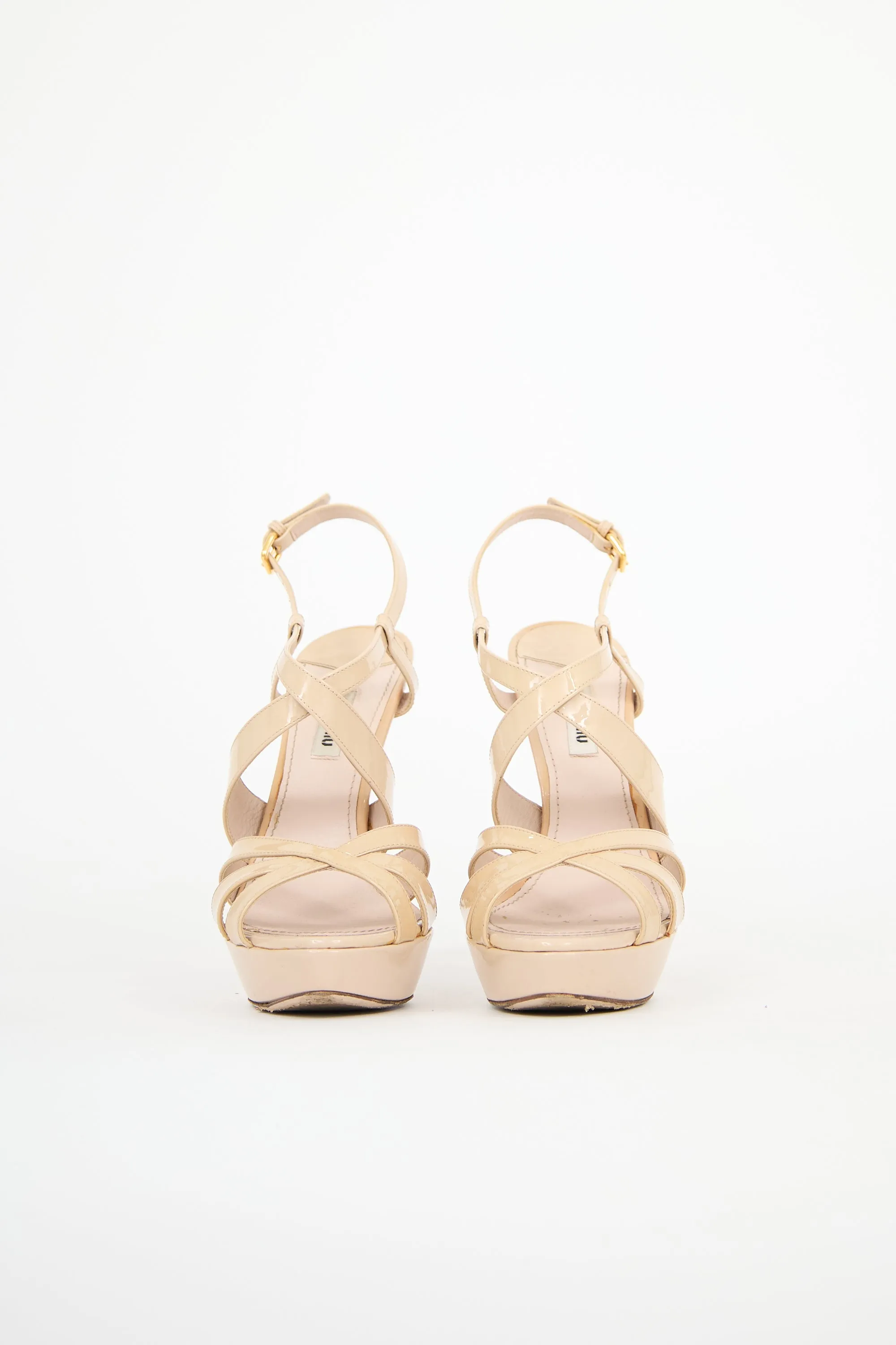 Patent Leather Platform Heel sold by VSP Consignment product image thumbnail 3