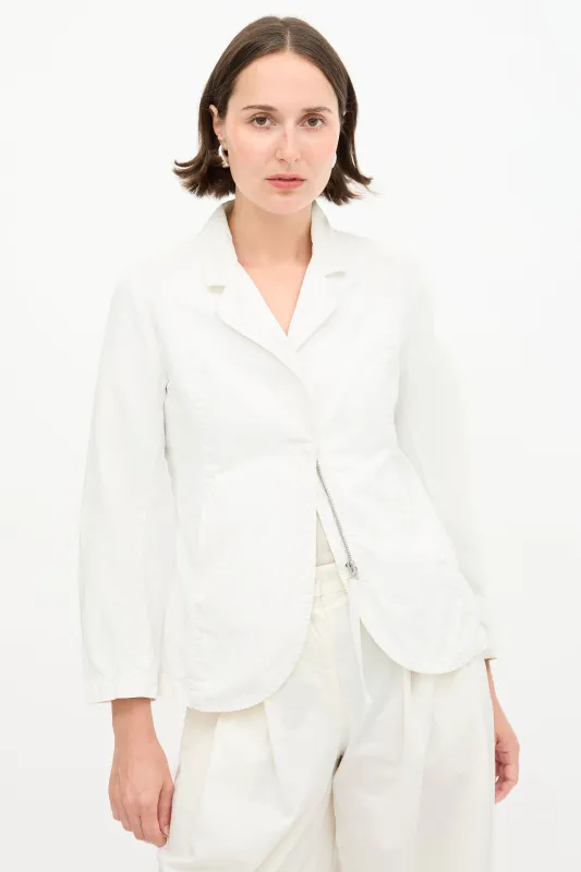 Canvas Zip Blazer sold by VSP Consignment