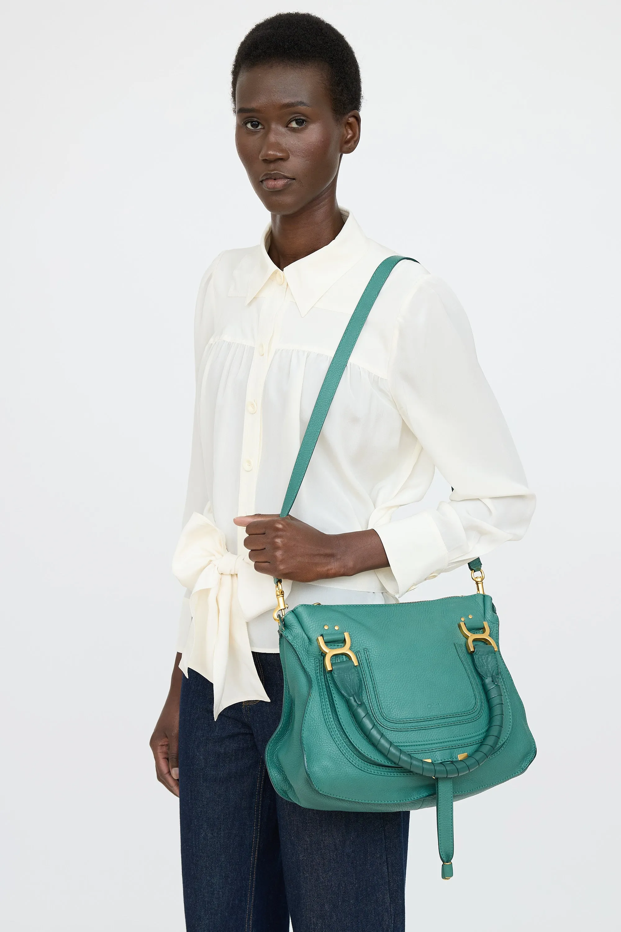 Marcie Double Carry Bag sold by VSP Consignment product image thumbnail 3