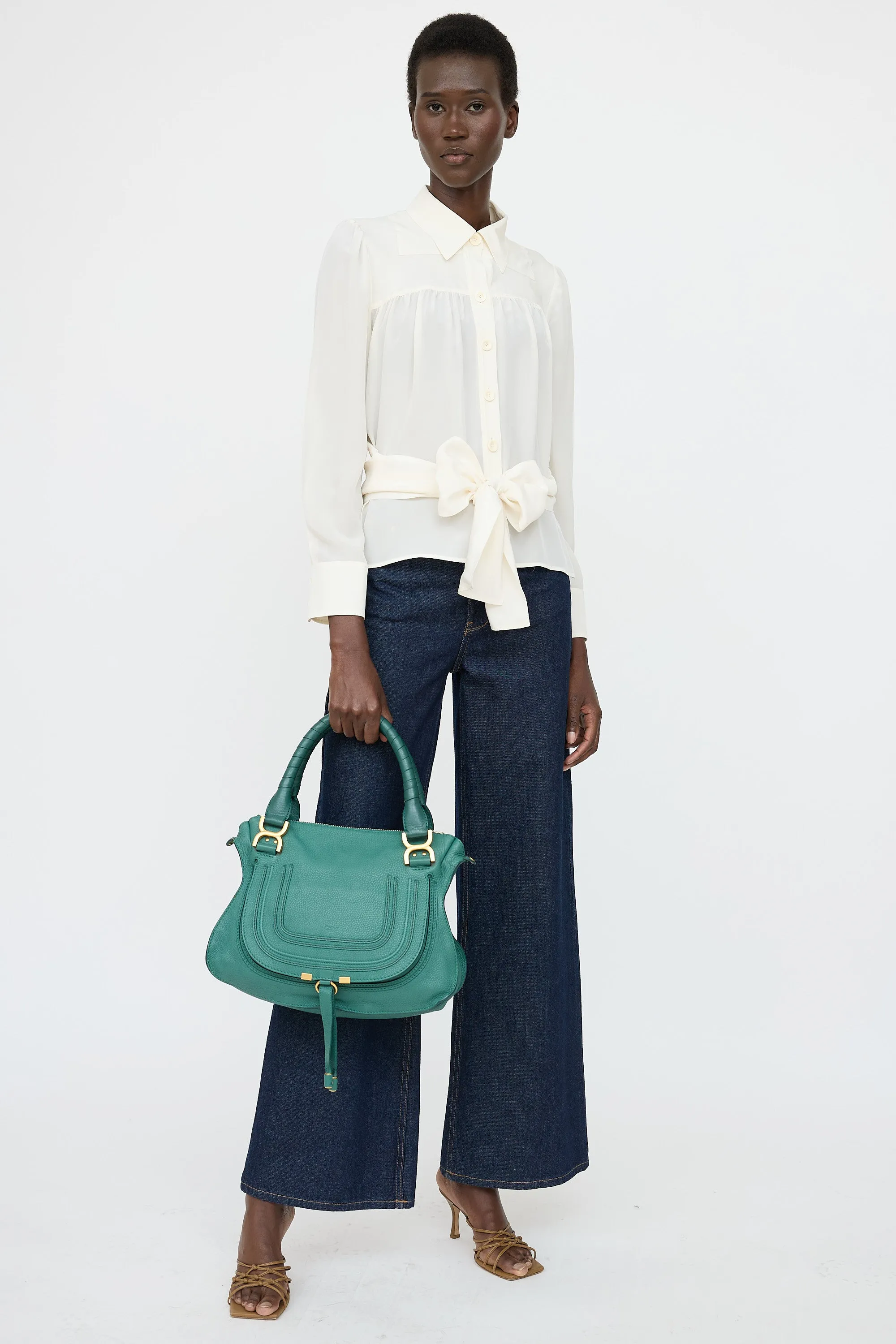 Marcie Double Carry Bag sold by VSP Consignment product image thumbnail 2