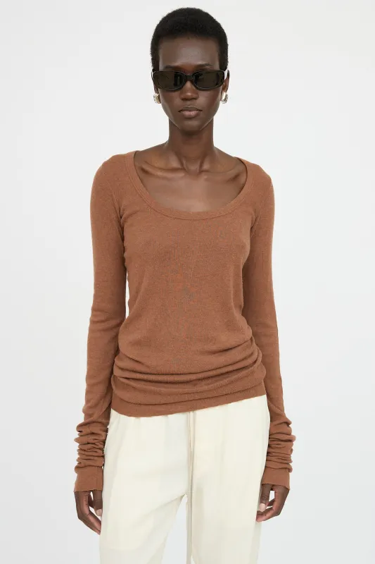 Lilies Scrunch Top made by Rick Owens