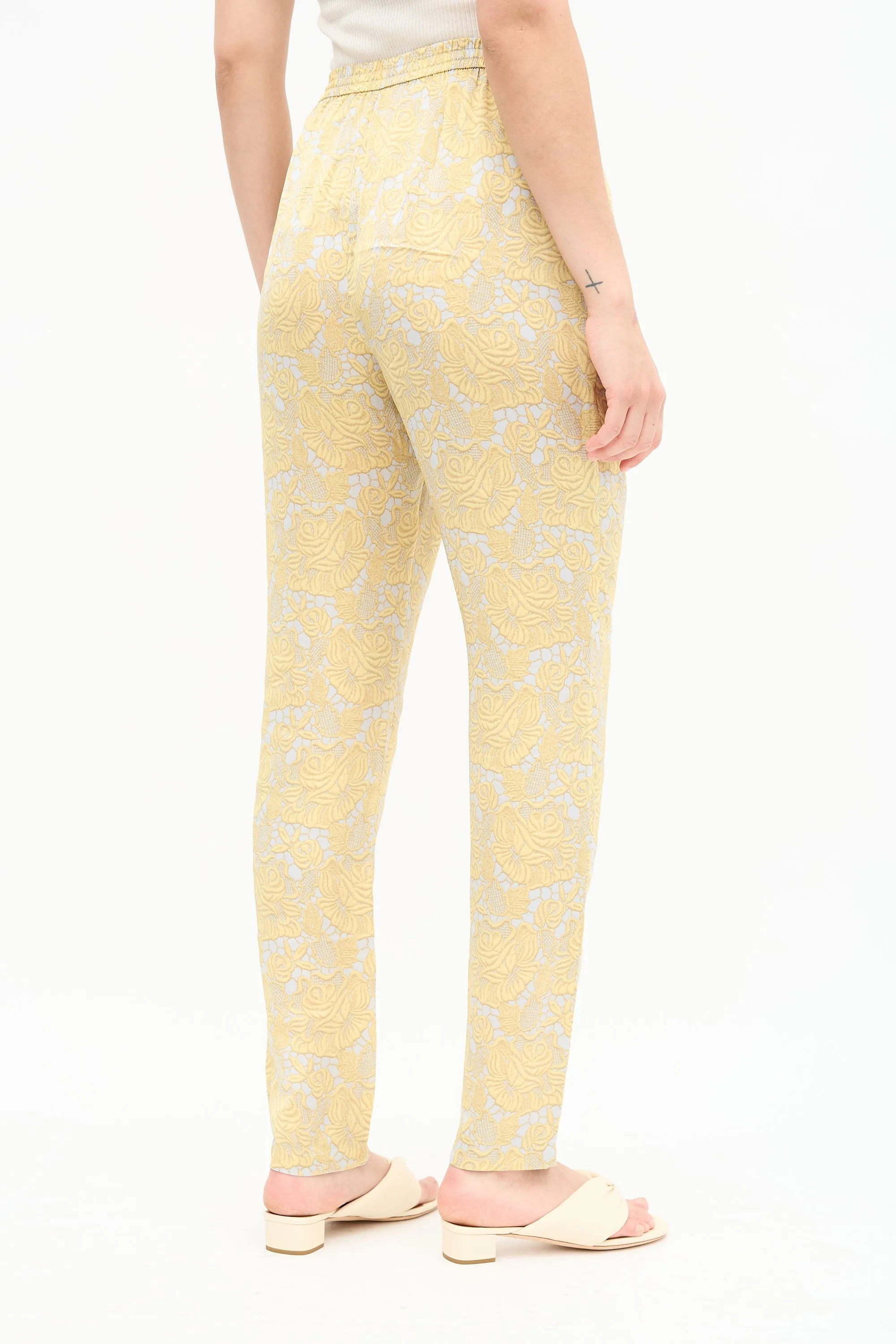 Silk Floral Pant sold by VSP Consignment product image thumbnail 4