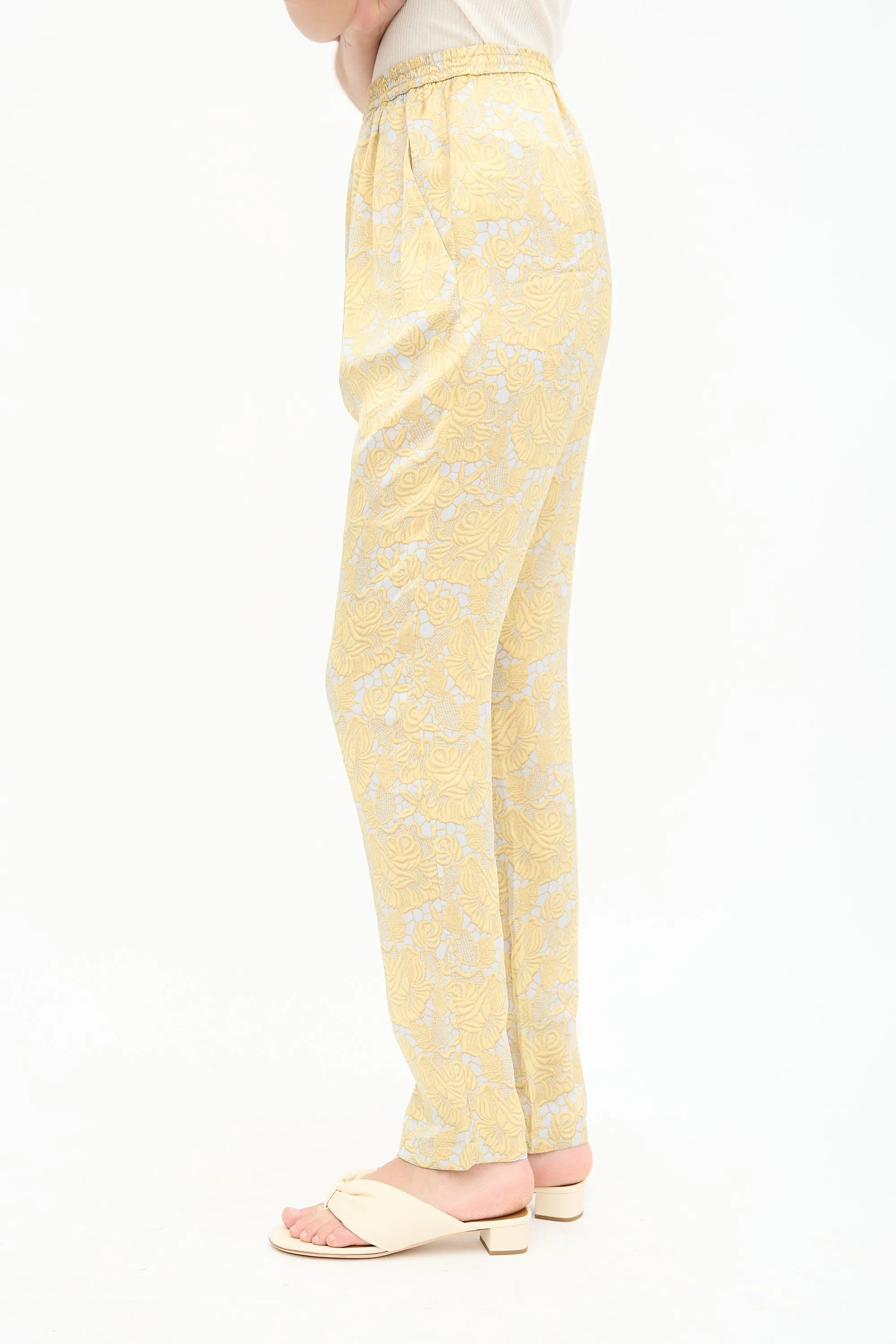 Silk Floral Pant sold by VSP Consignment product image thumbnail 3