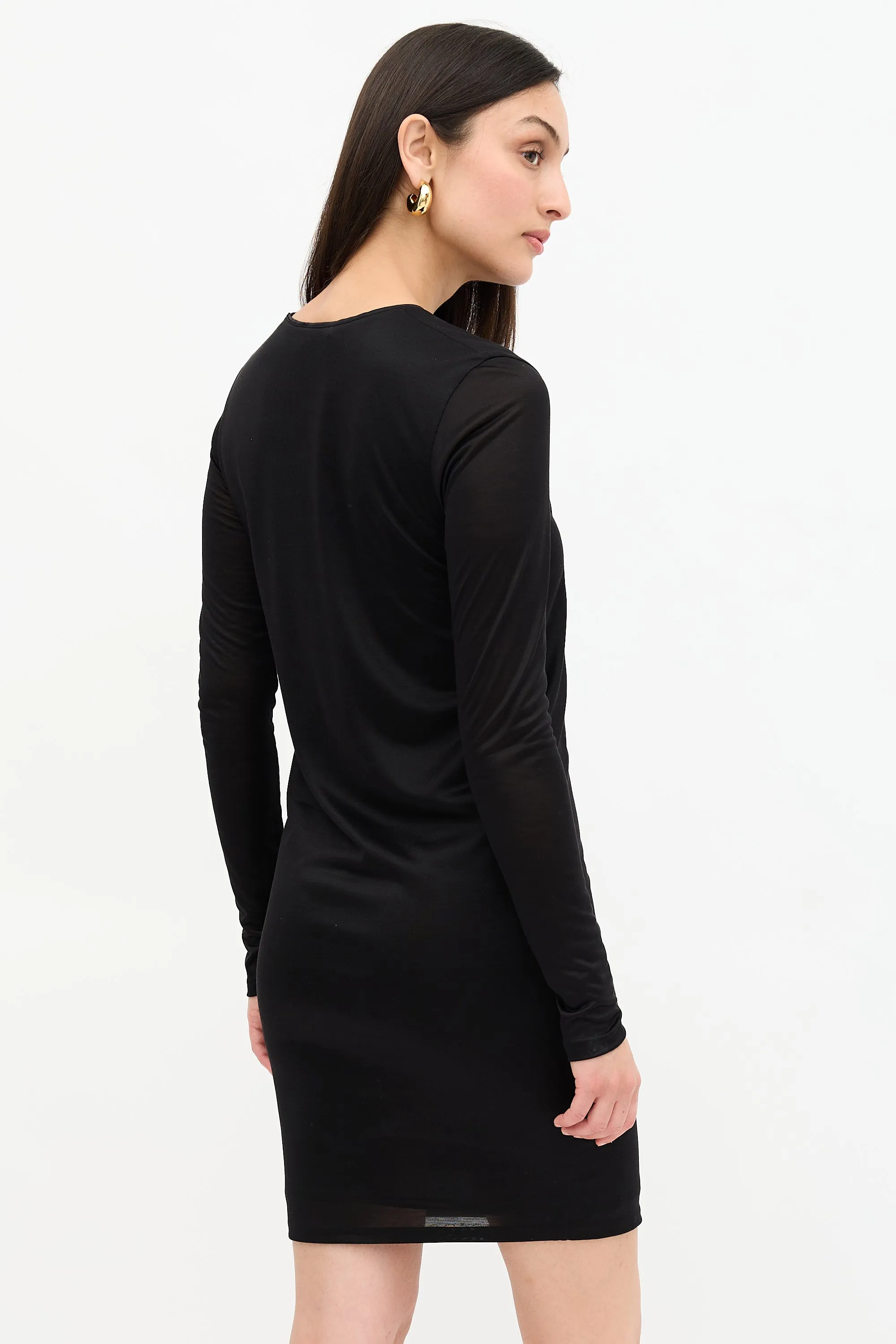 Silk Knit Dress sold by VSP Consignment product image thumbnail 4