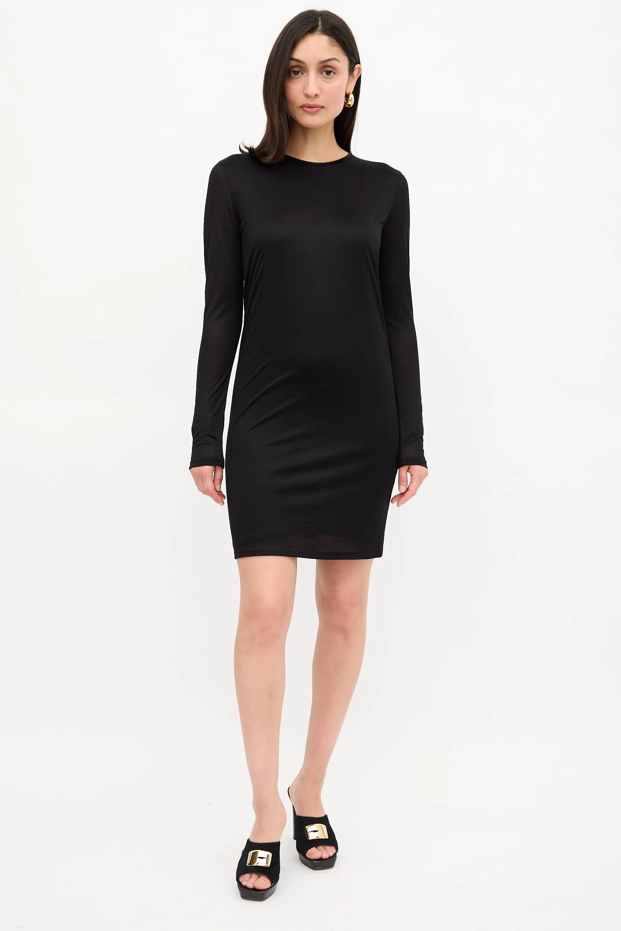 Silk Knit Dress sold by VSP Consignment product image thumbnail 2