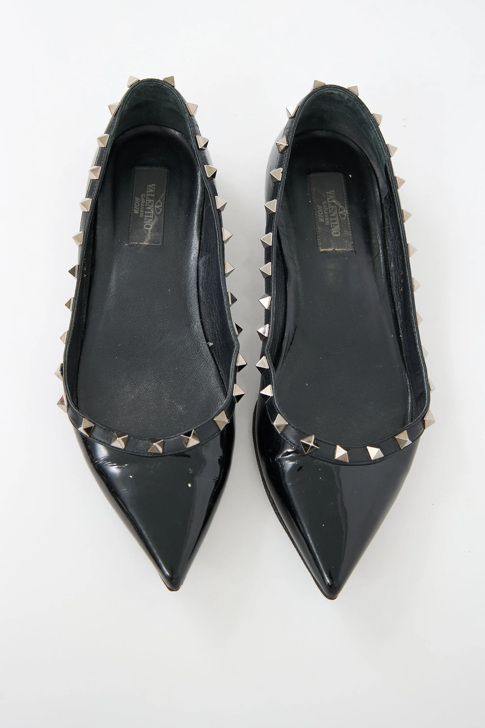 Patent Rockstud Ballet Flat sold by VSP Consignment product image thumbnail 2