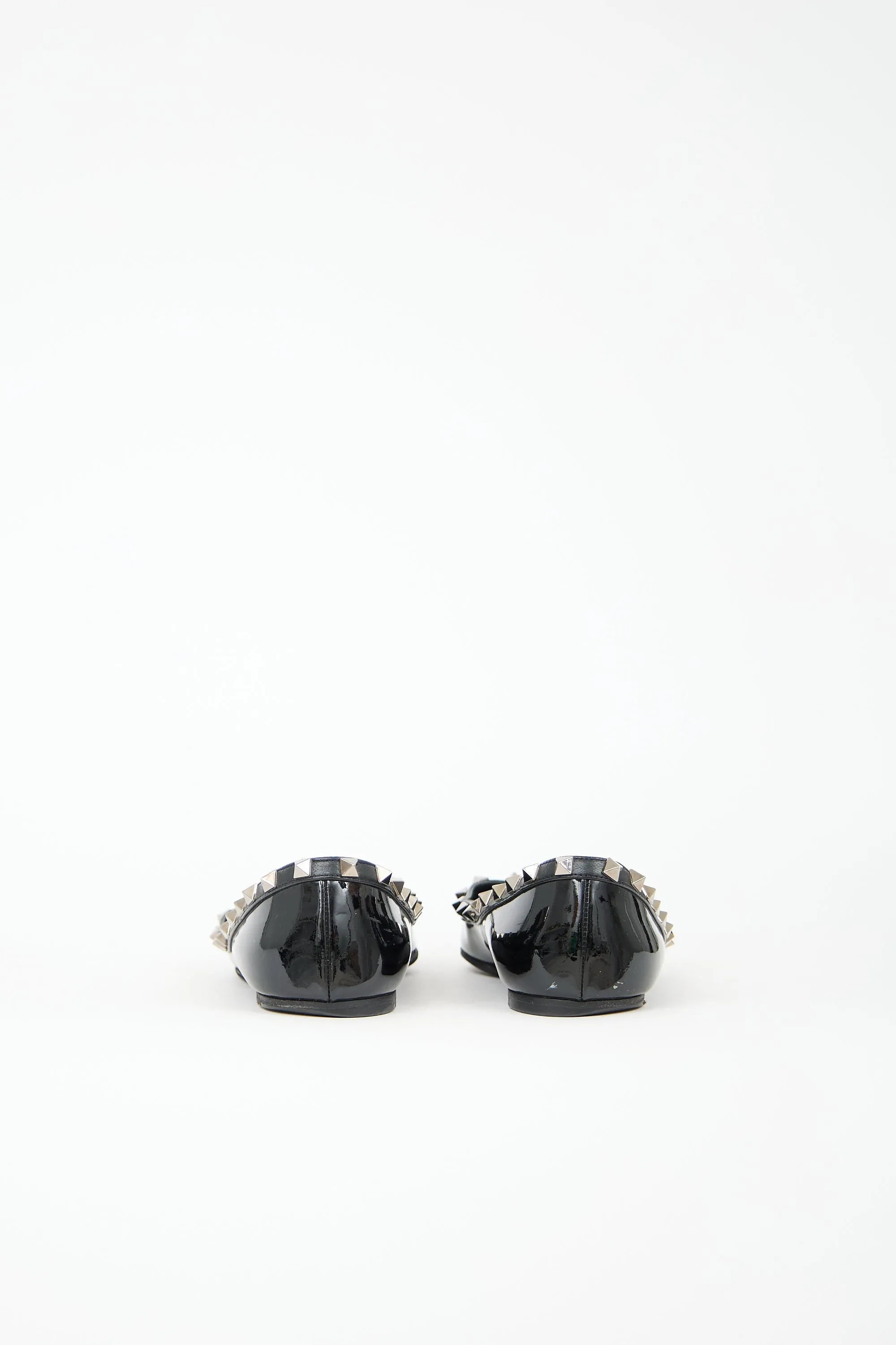 Patent Rockstud Ballet Flat sold by VSP Consignment product image thumbnail 4