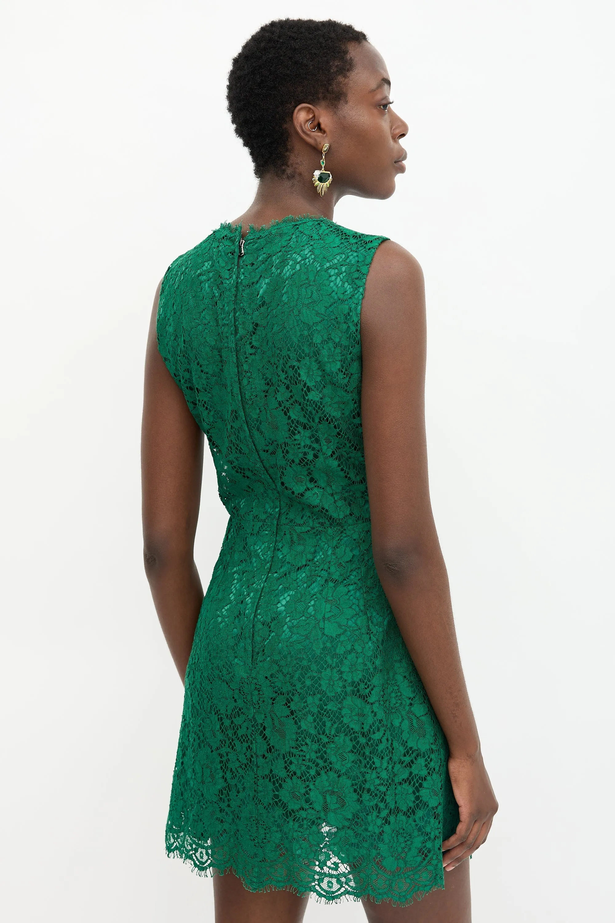 Lace Midi Dress sold by VSP Consignment product image thumbnail 4