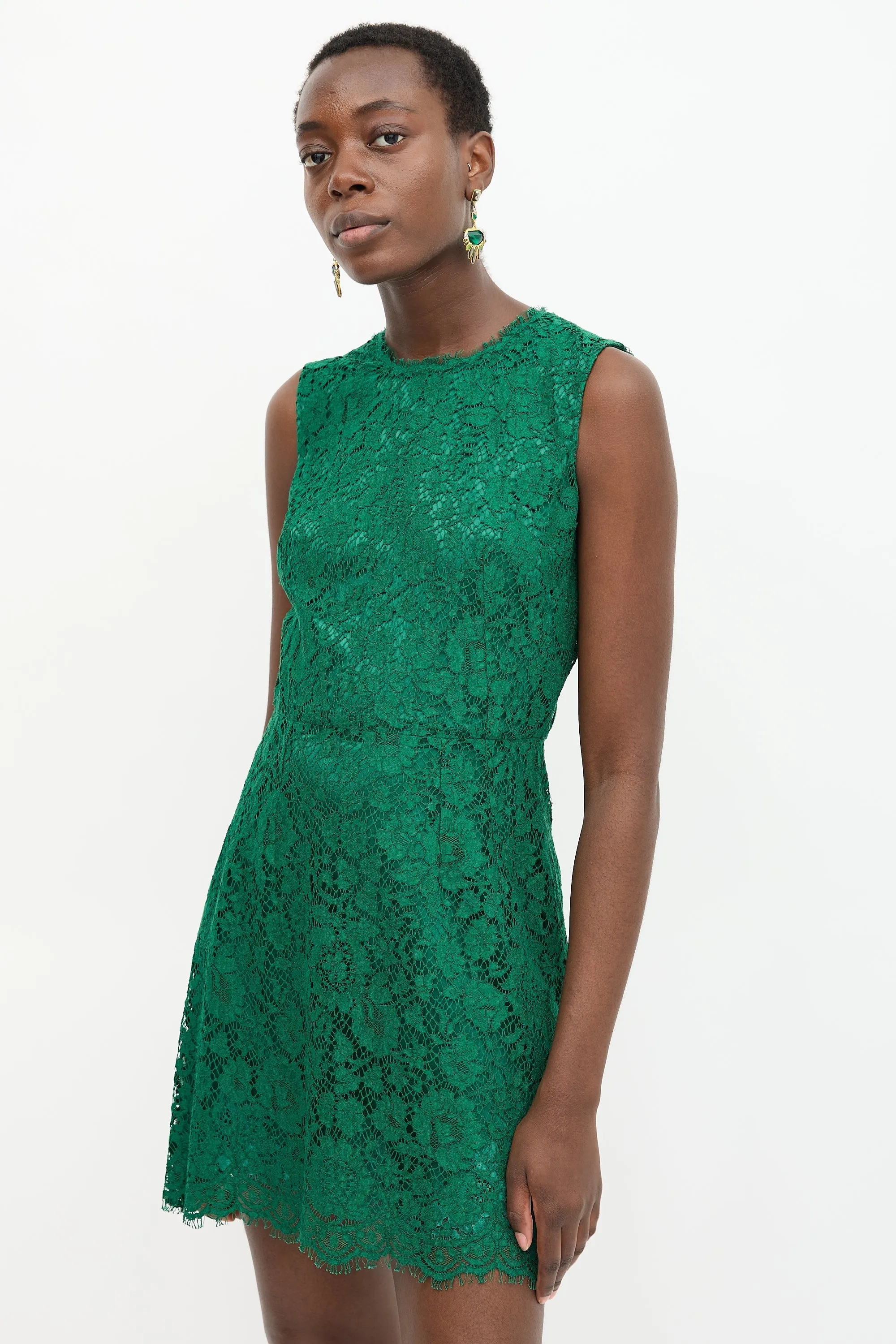 Lace Midi Dress sold by VSP Consignment product image thumbnail 3