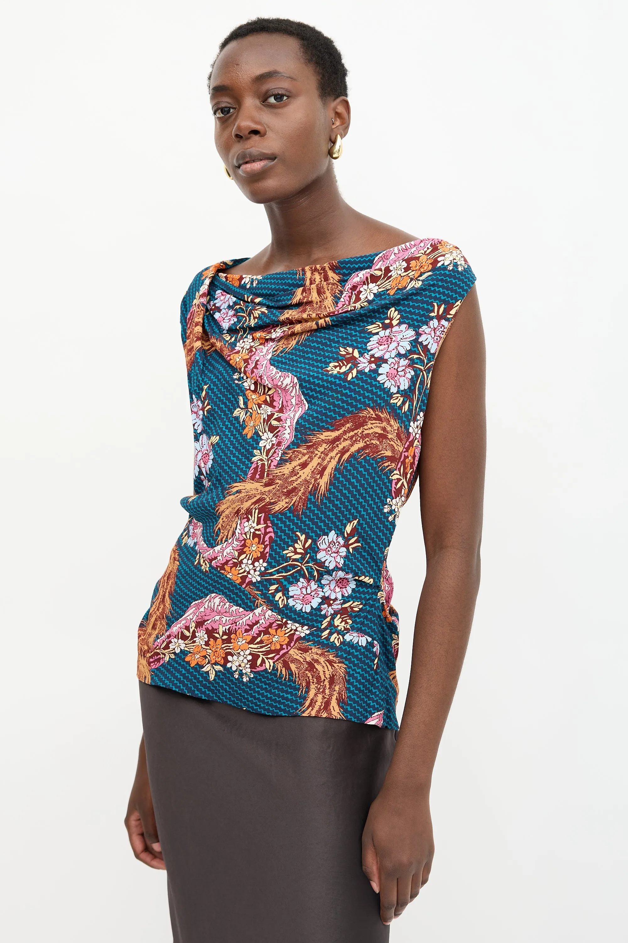 Anglomania Printed Top sold by VSP Consignment product image thumbnail 3