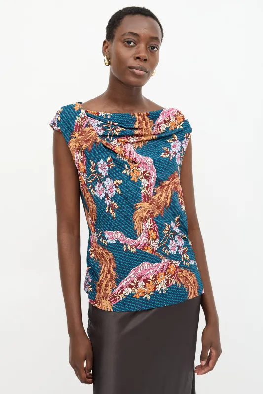 Anglomania Printed Top made by Vivienne Westwood