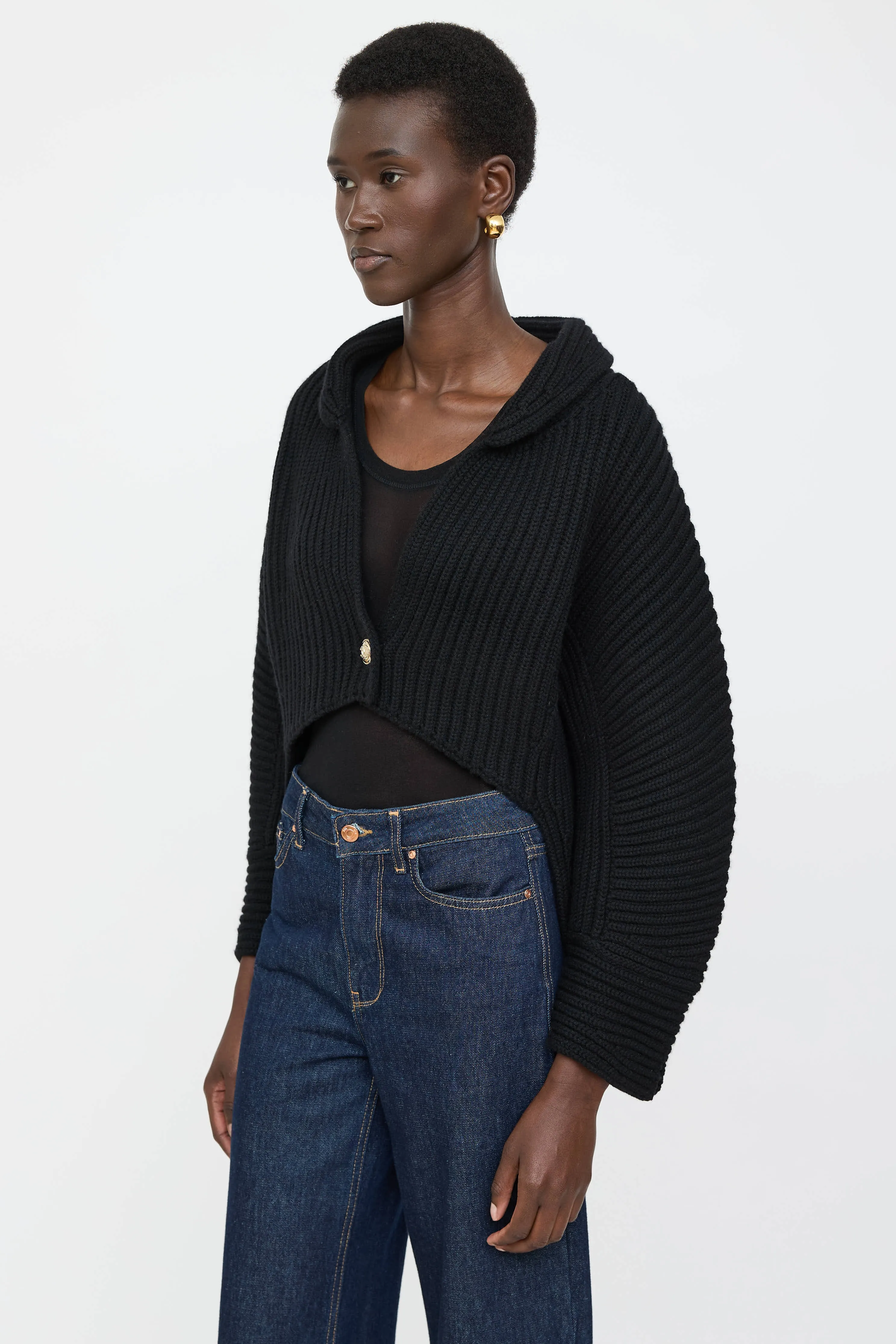 Cashmere Shawl Cardigan sold by VSP Consignment product image thumbnail 3