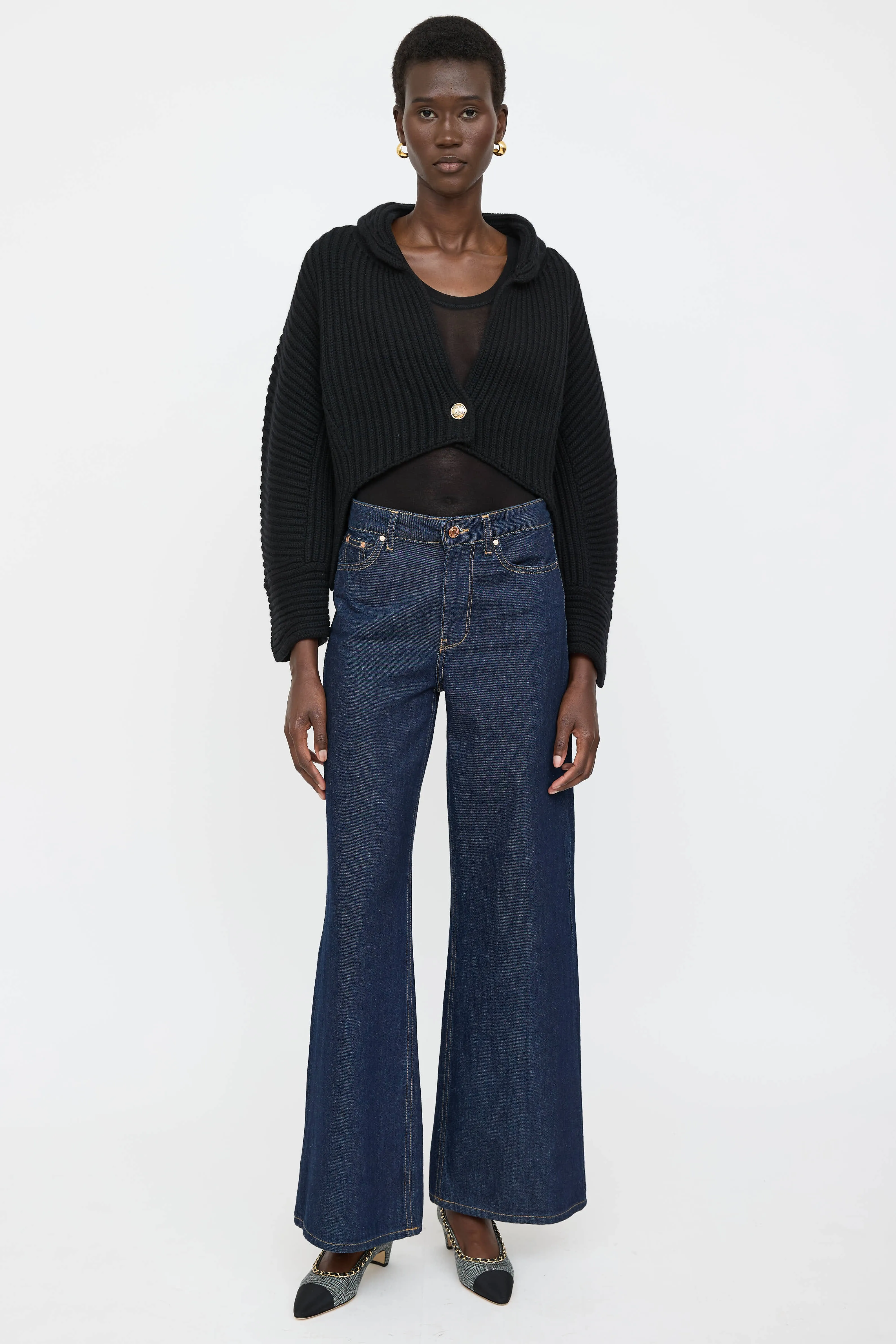 Cashmere Shawl Cardigan sold by VSP Consignment product image thumbnail 2