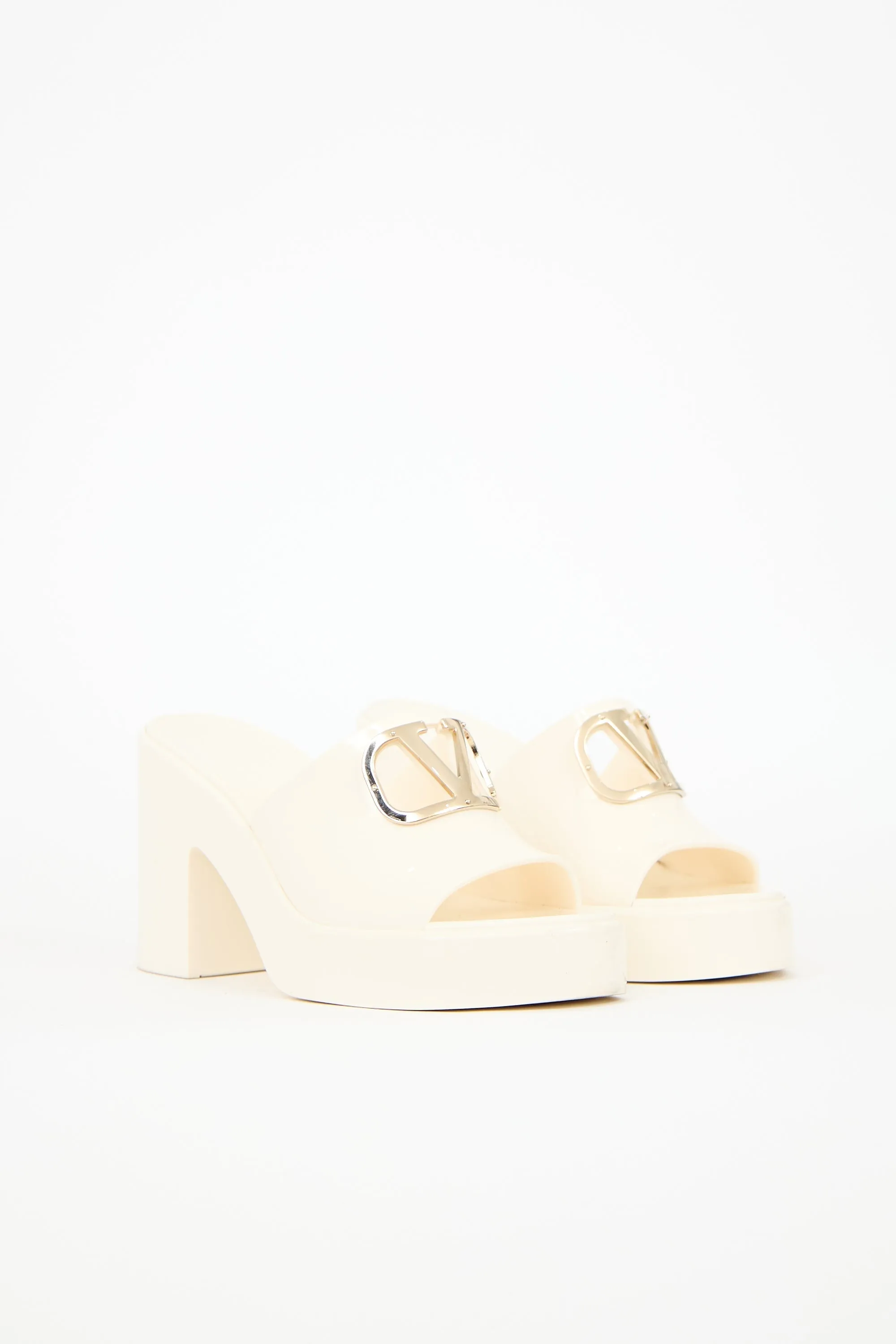Rubber VLogo Platform Mule sold by VSP Consignment product image thumbnail 2