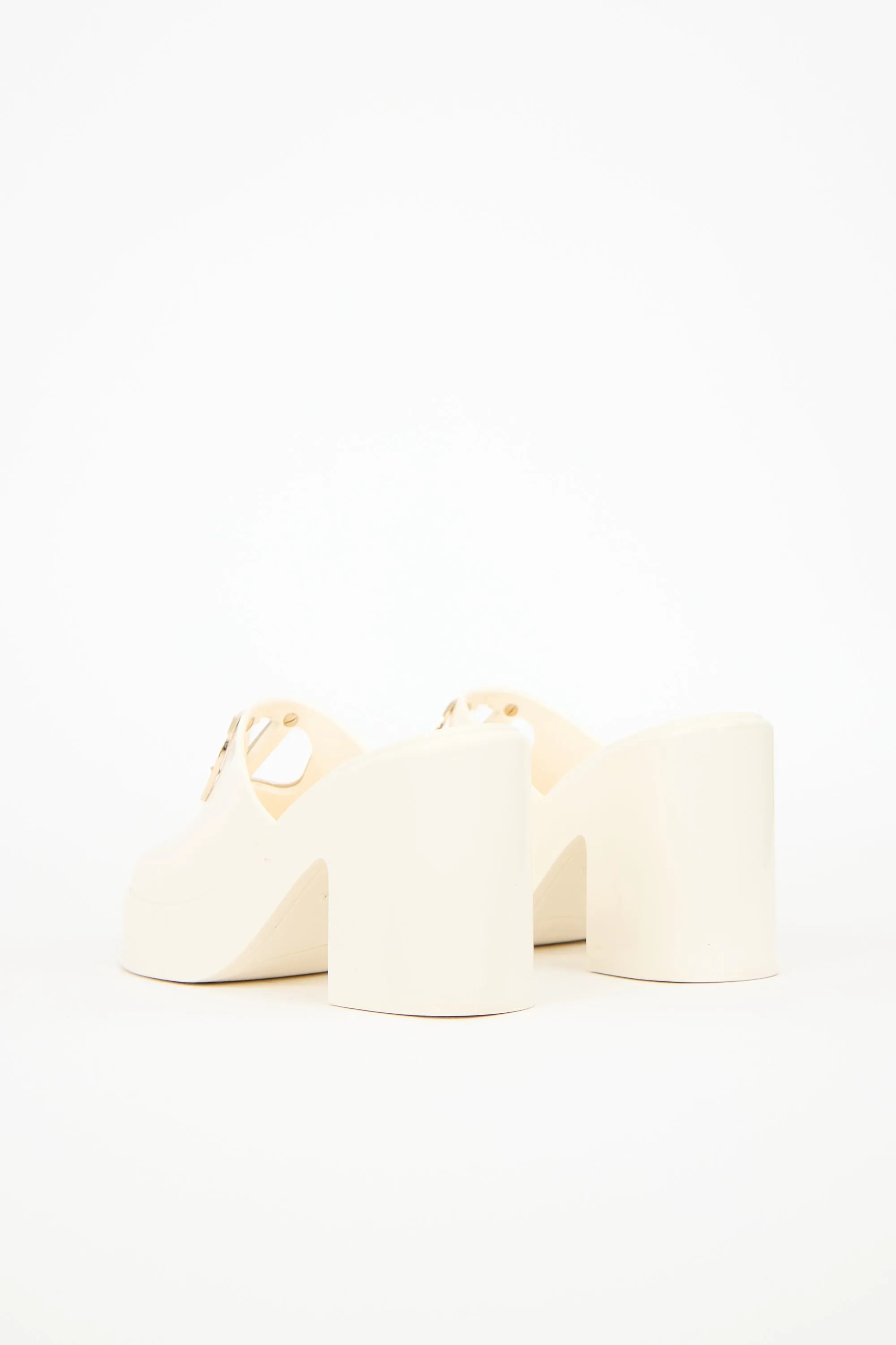 Rubber VLogo Platform Mule sold by VSP Consignment product image thumbnail 4